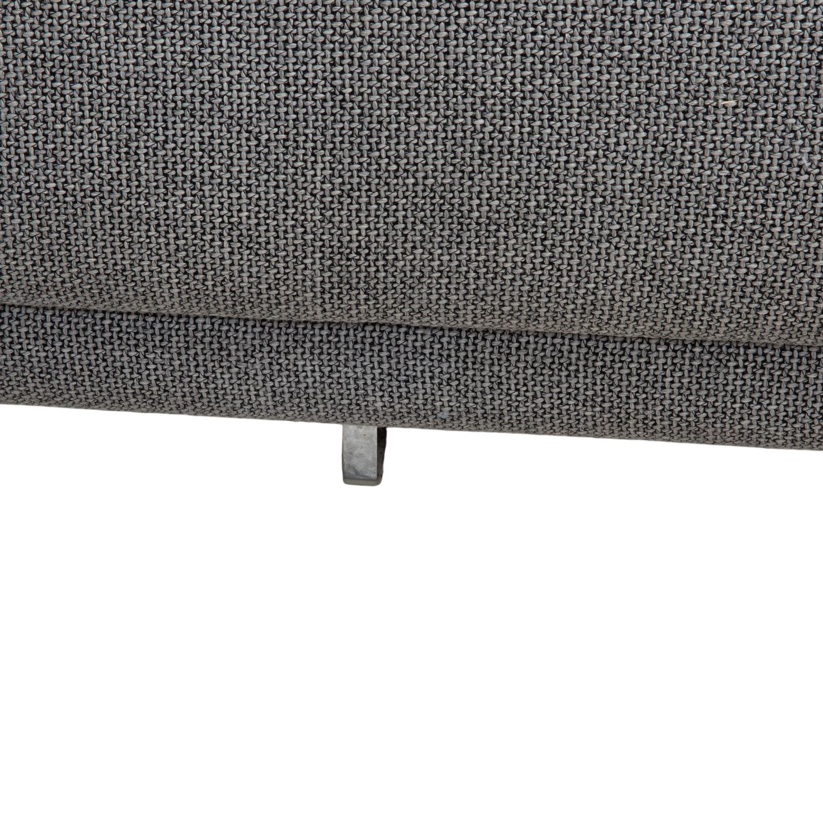 Canapé d'angle Walter Knoll Big Blue en tissu gris, fonction manuelle photo vintage