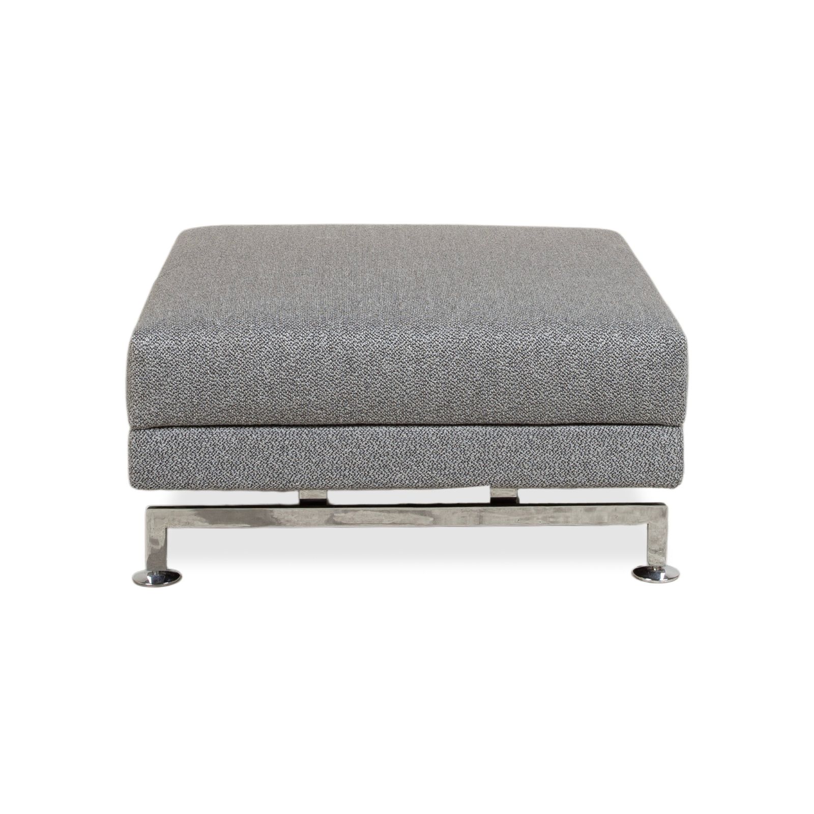 Pouf Brühl Moule en tissu gris photo buy