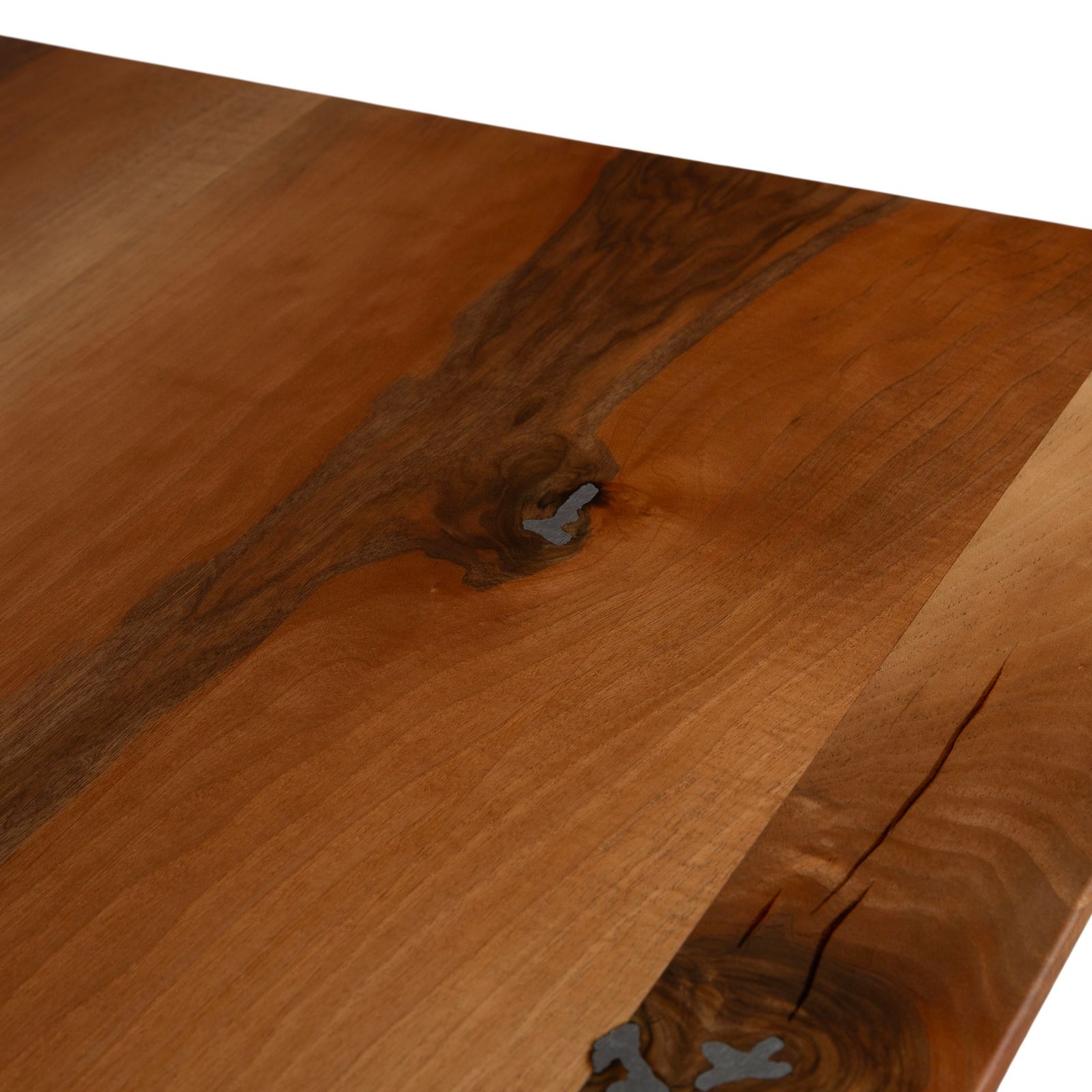 Table à manger Rott Woodart en bois, marron, noyer massif, 240 x 100 cm photo for sale