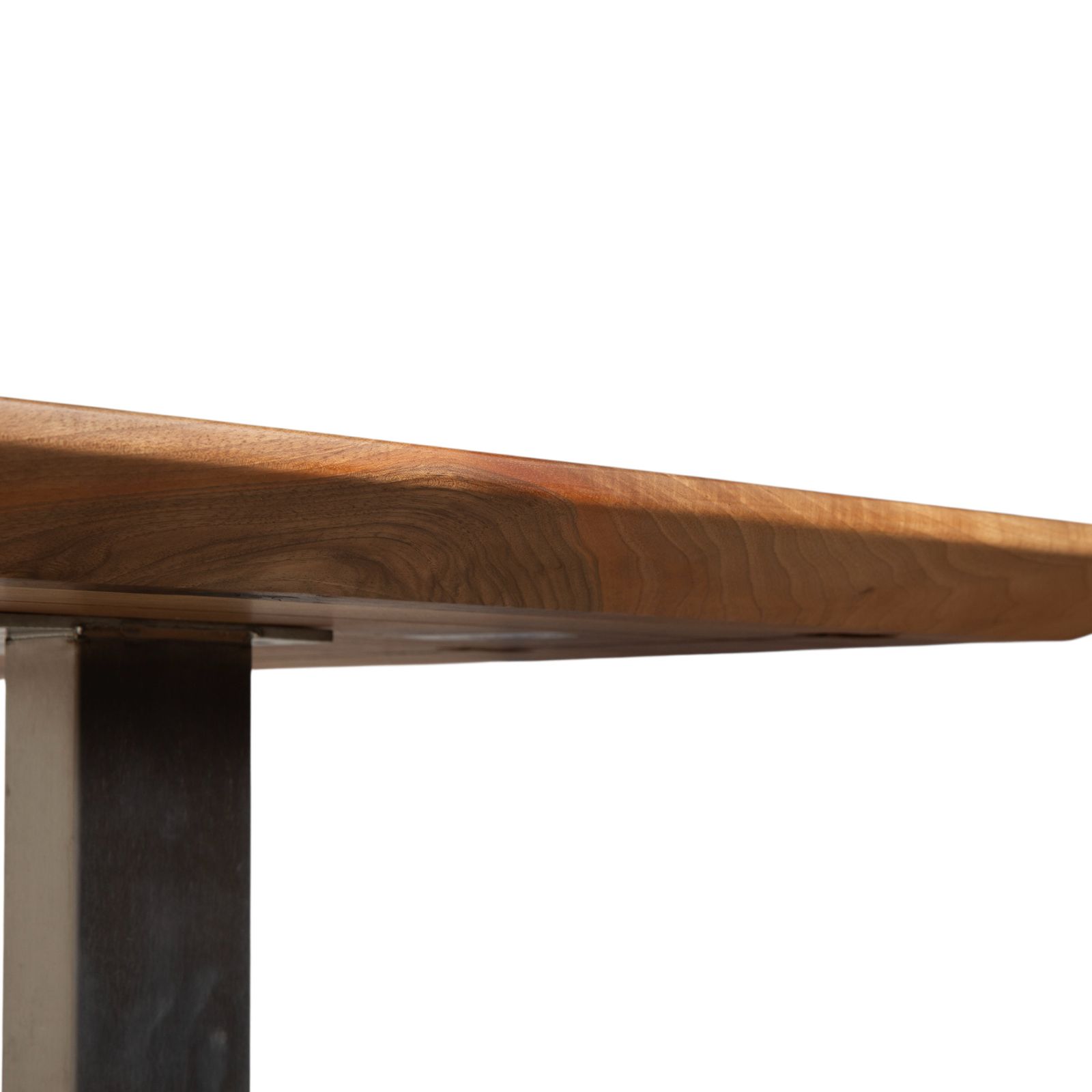 Table à manger Rott Woodart en bois, marron, noyer massif, 240 x 100 cm photo 5253.0