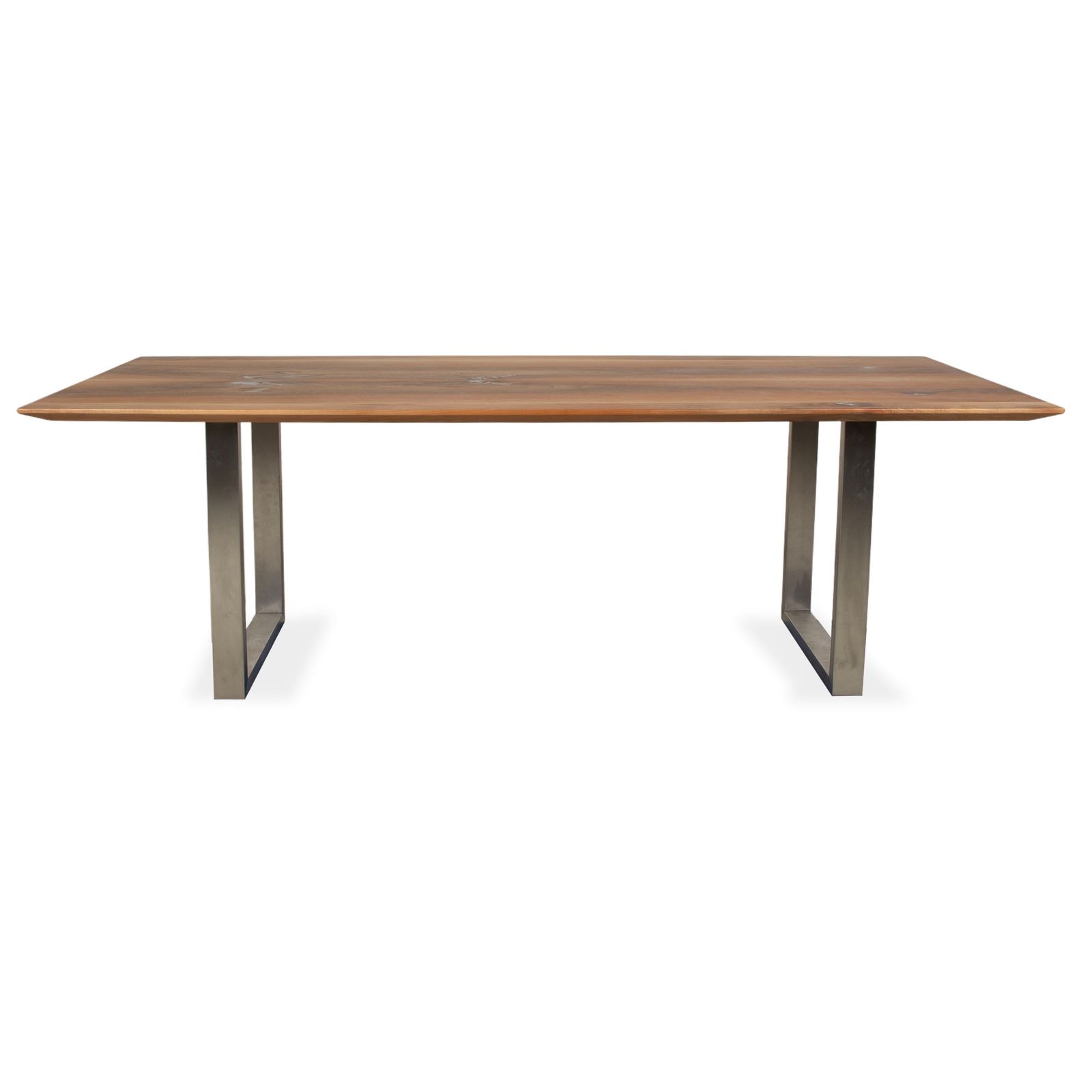 photo furniture Table à manger Rott Woodart en bois, marron, noyer massif, 240 x 100 cm