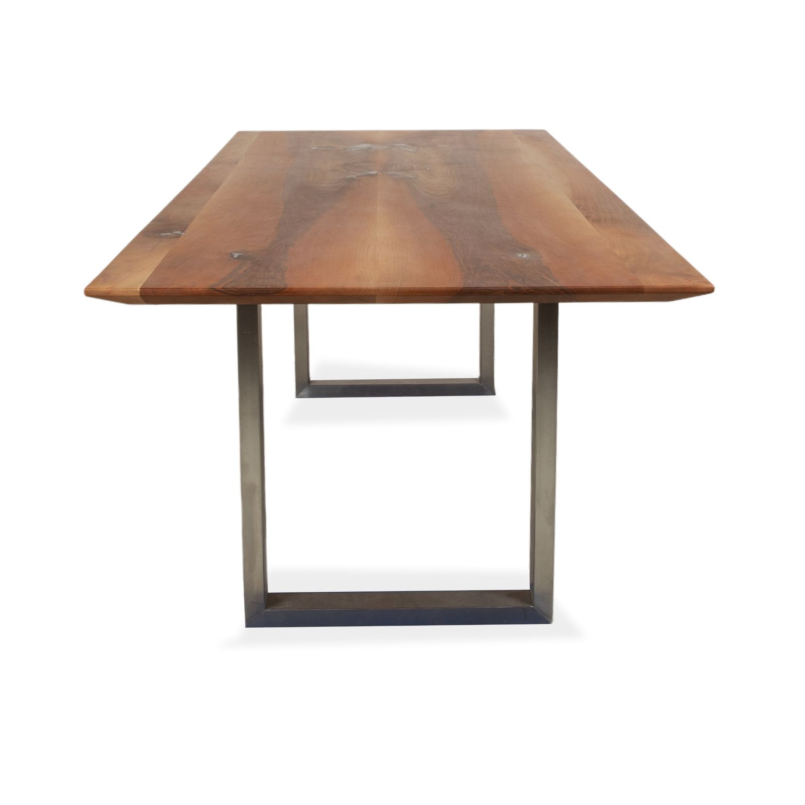 photo for sale Table à manger Rott Woodart en bois, marron, noyer massif, 240 x 100 cm