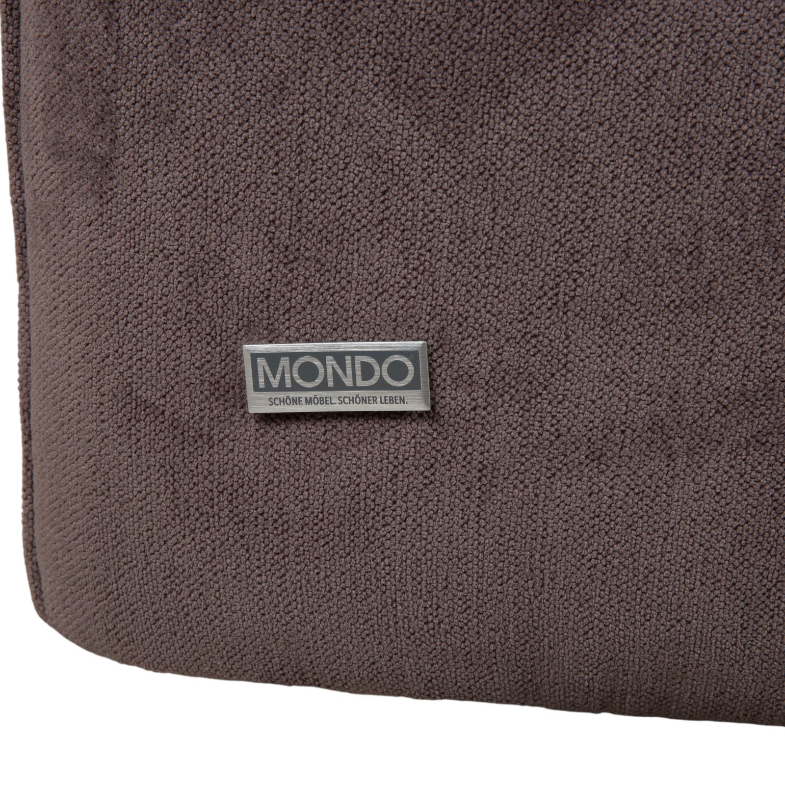 Mobilier Canapé 2 places Mondo Varia 2057 en tissu gris taupe, à fonction manuelle photo