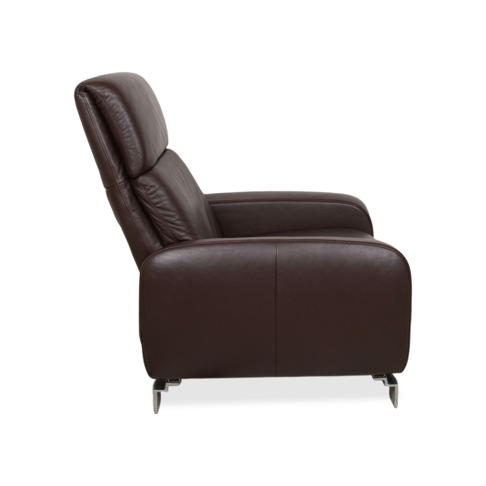 photo furniture Fauteuil en cuir Willi Schillig brun