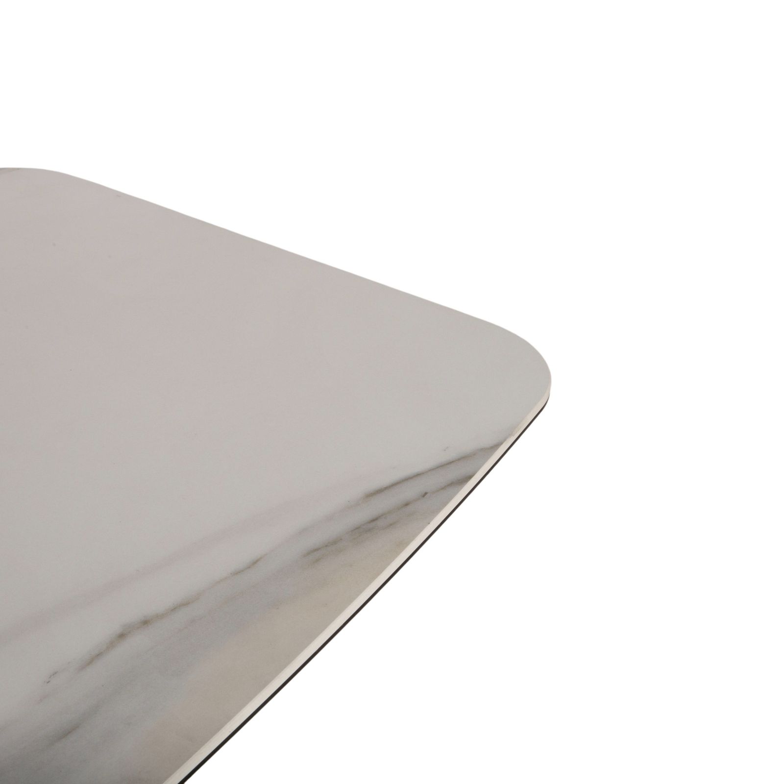 Table à manger Cattelan Italia Ipanema en céramique crème, 158 x 78 cm photo for sale