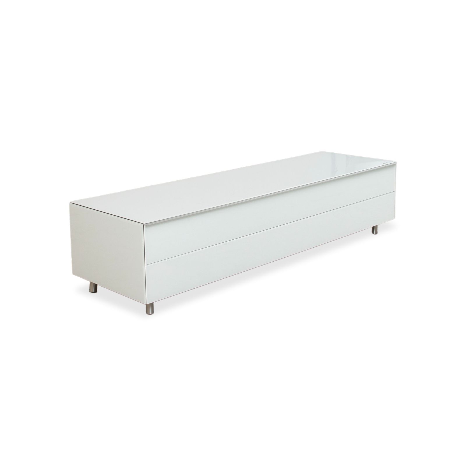 Buffet Spectral Glass blanc, fonction manuelle photo for sale
