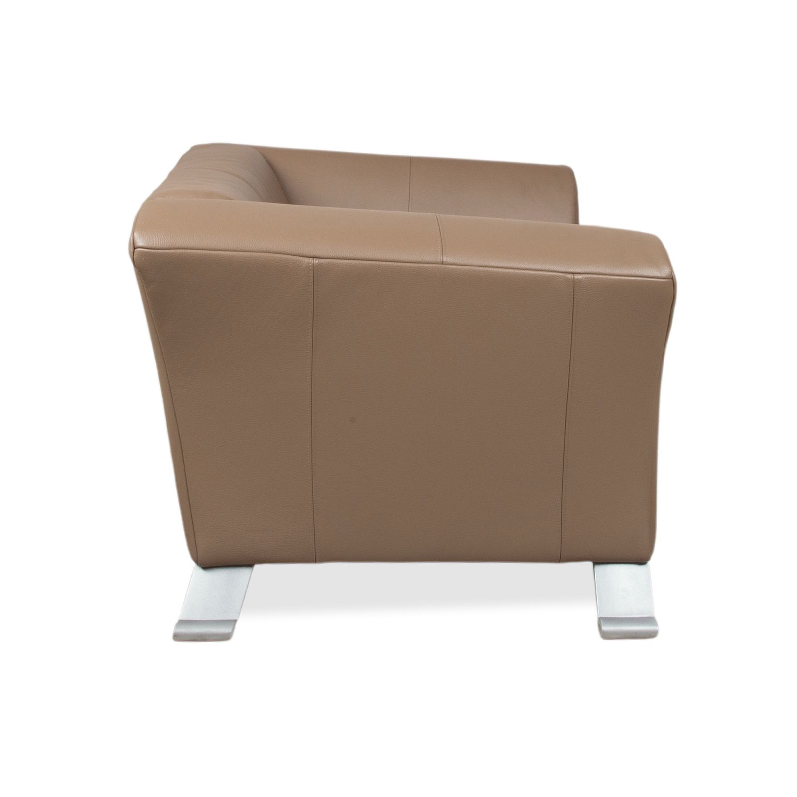 photo for sale Fauteuil Rolf Benz 322 en cuir brun cognac