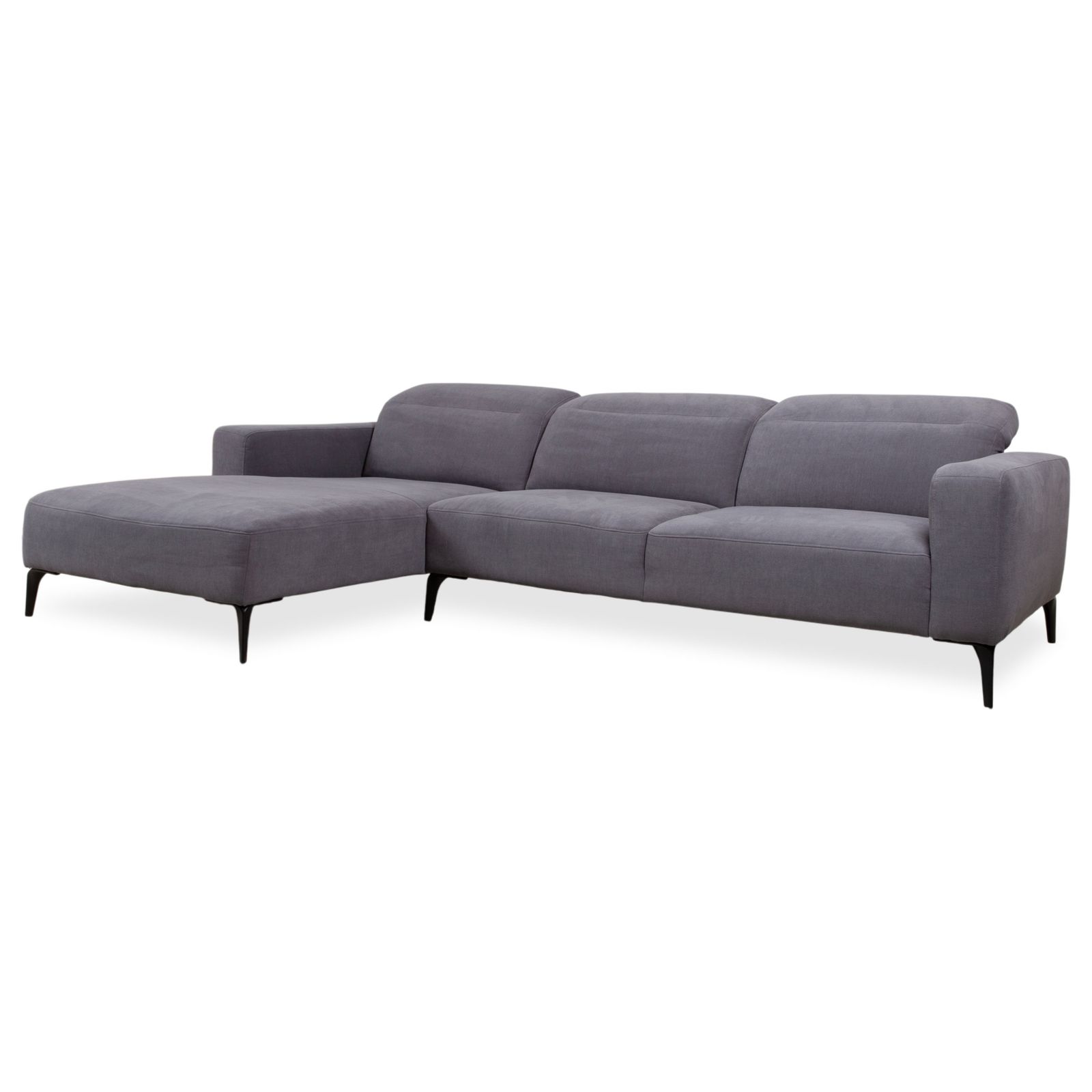 Canapé d'angle BoConcept Zurich en tissu, gris