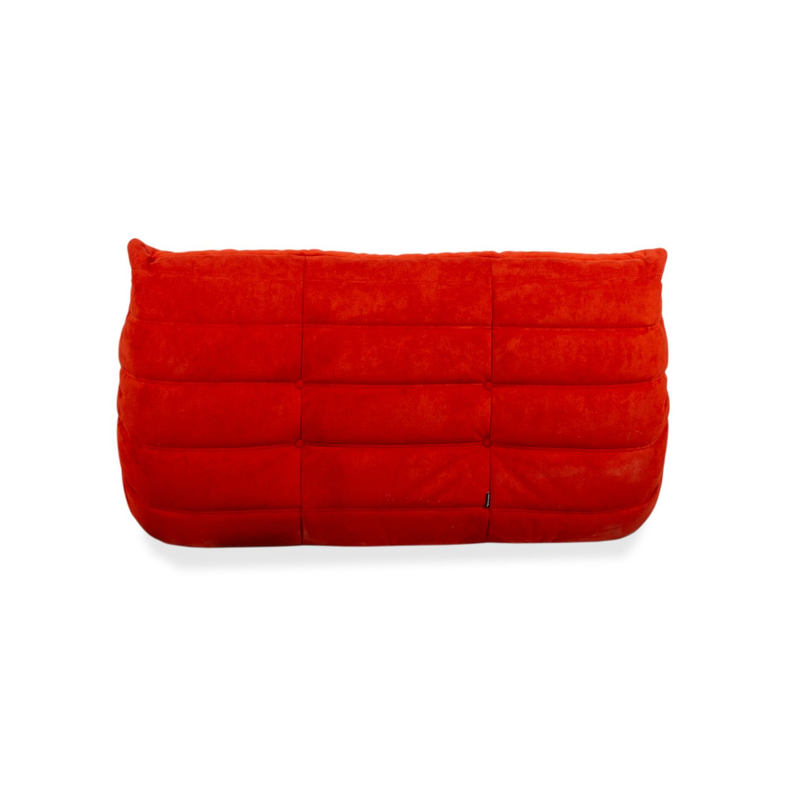 Mobilier Canapé 2 places Ligne Roset Togo en tissu rouge photo