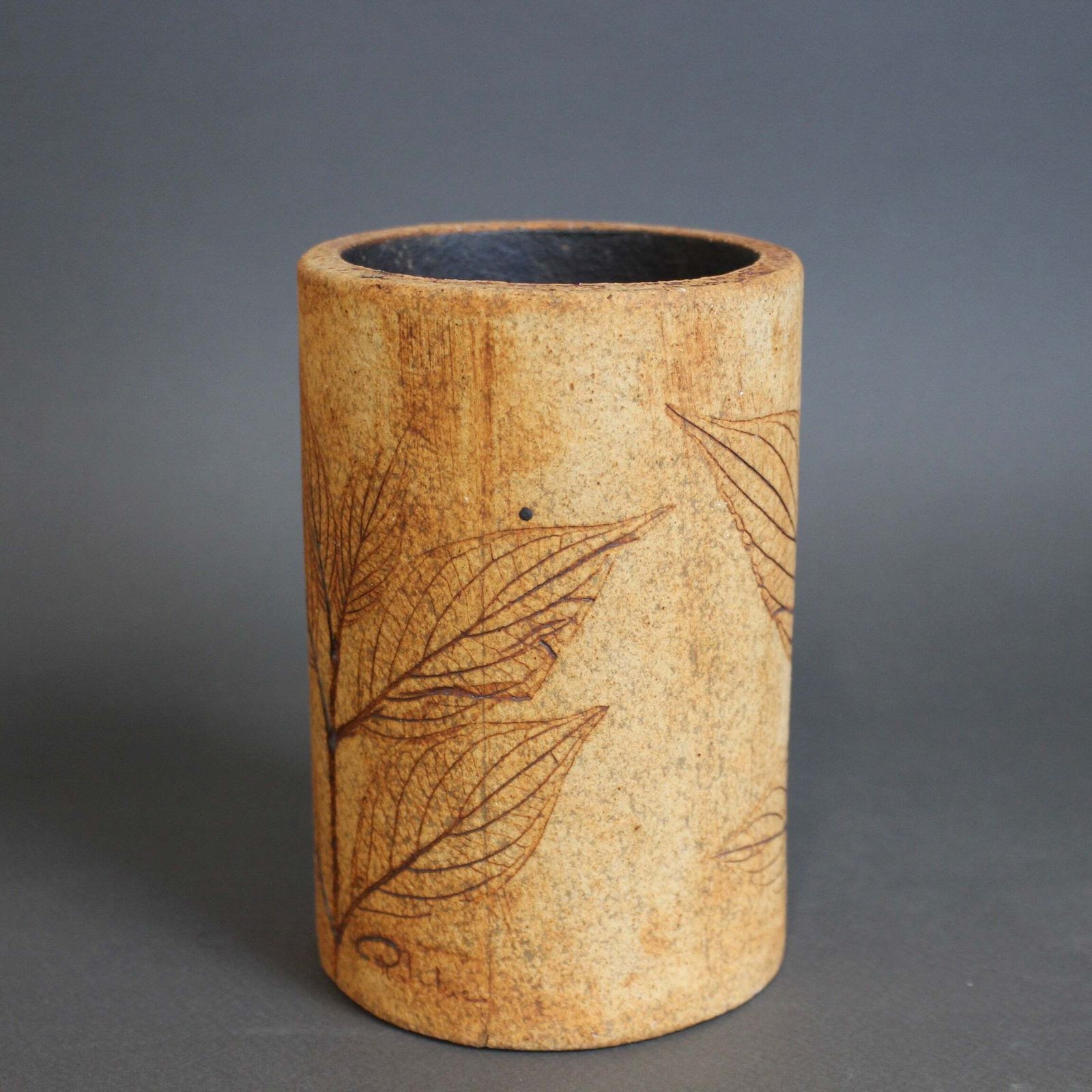 French Stoneware Vase By Ramonde Leduc (Circa 1960s 70s) photo furniture