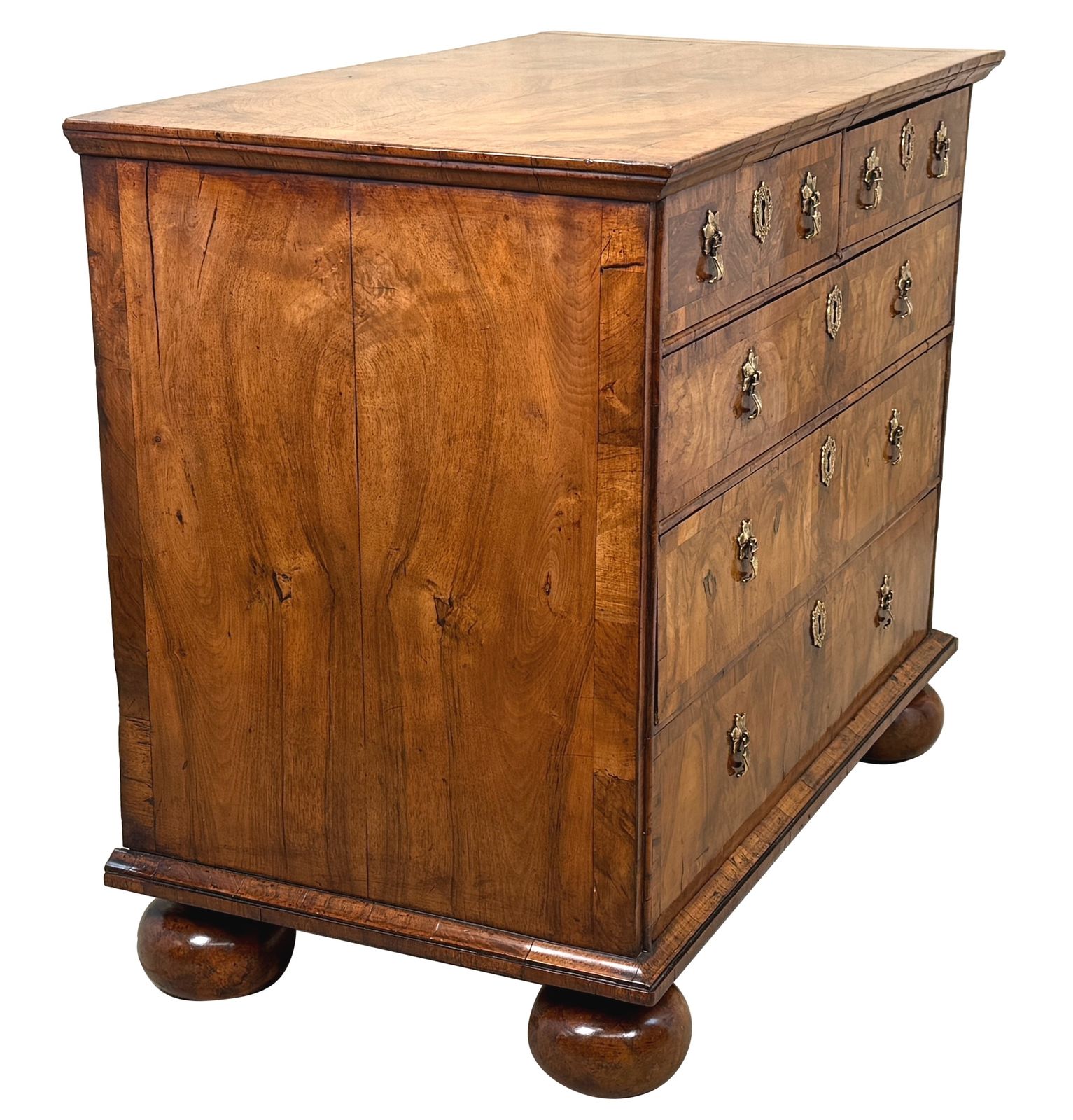 Early 18th Century Queen Anne Walnut Chest Of Drawers (England, Circa 1710) photo furniture