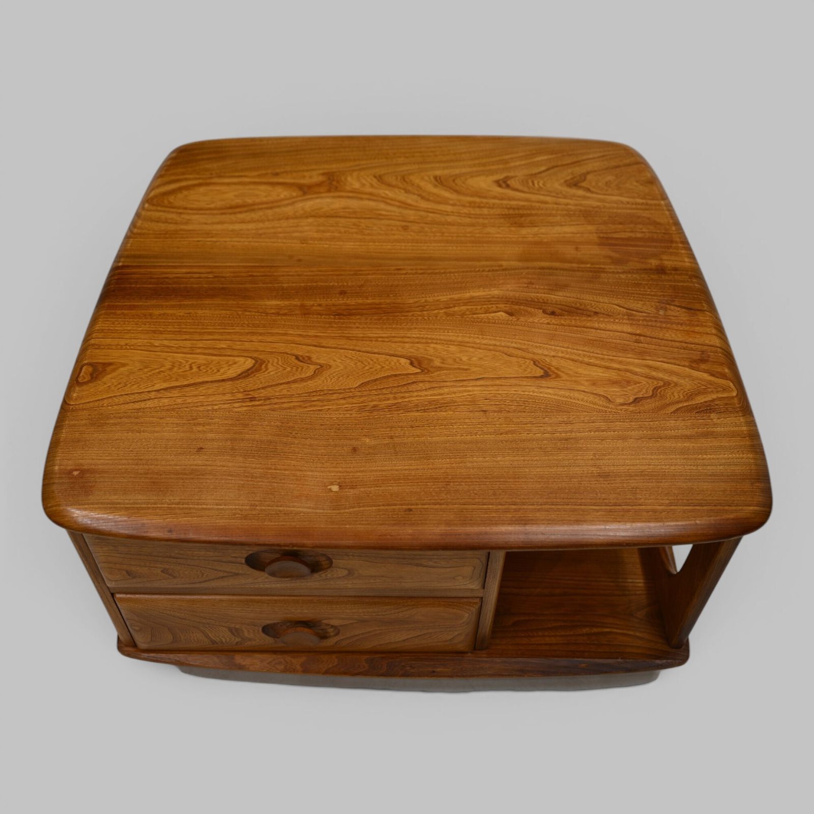 photo furniture Ercol Pandora Coffee Table 2 Drawers Natural Waxed Finish Free Uk Delivery*