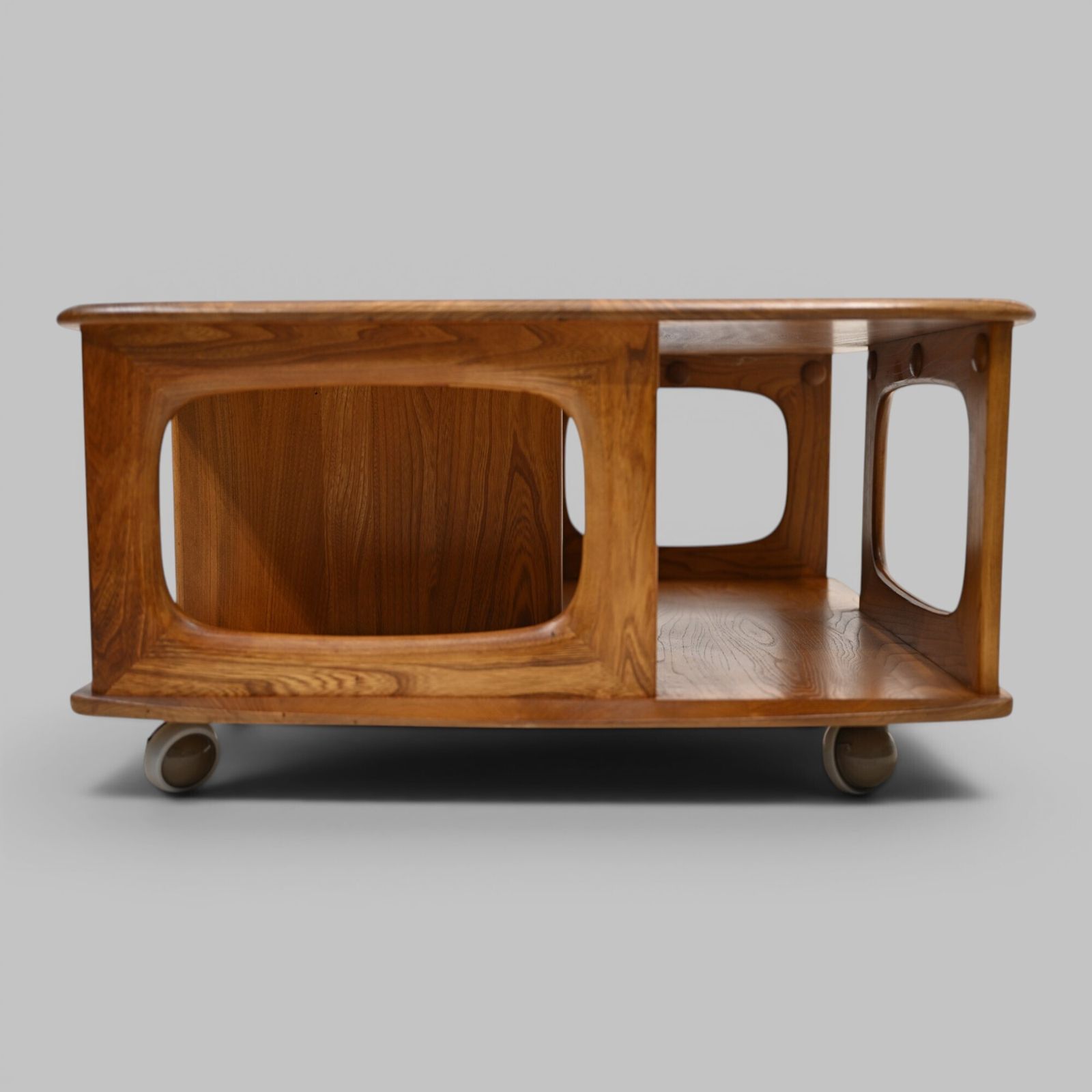 photo vinterior Ercol Pandora Coffee Table 2 Drawers Natural Waxed Finish Free Uk Delivery*
