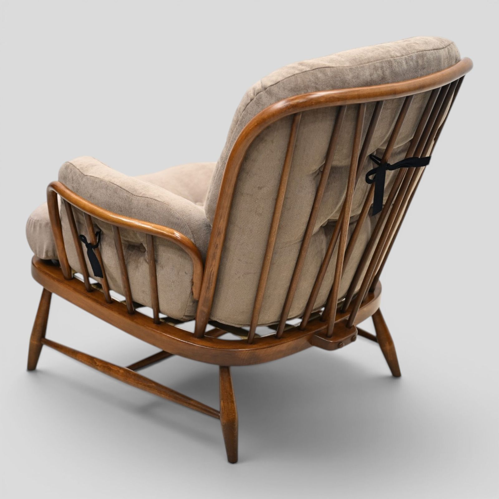 Ercol Jubilee Easy Armchair New Upholstery And Webbing Free Uk Delivery photo Furniture