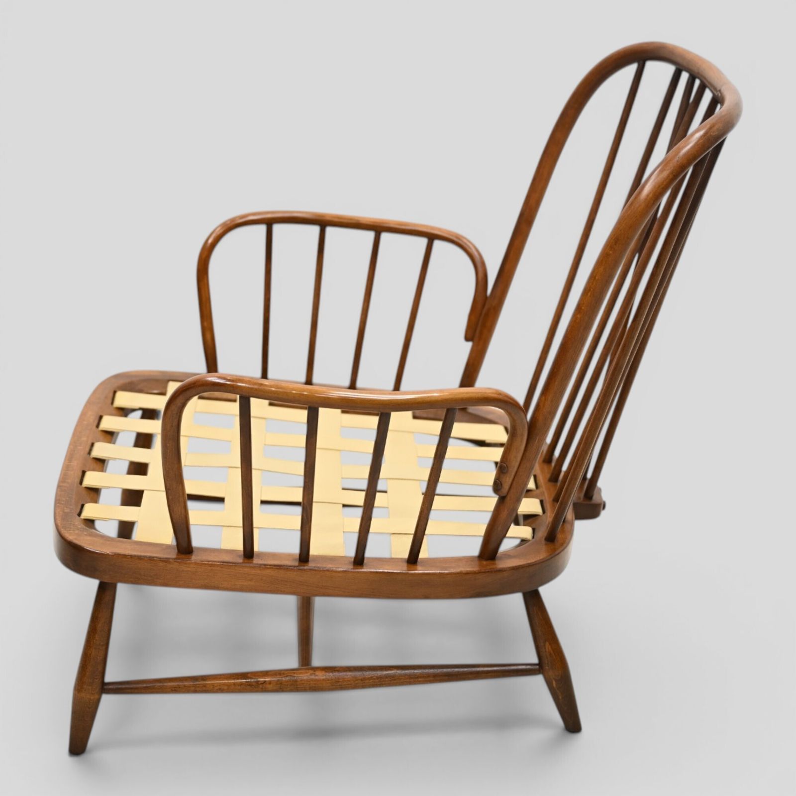 photo vinterior Ercol Jubilee Easy Armchair New Upholstery And Webbing Free Uk Delivery