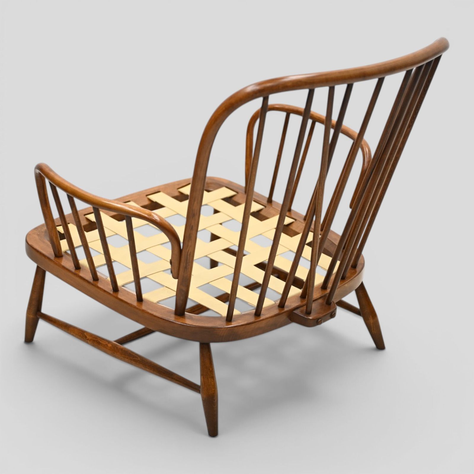 photo buy Ercol Jubilee Easy Armchair New Upholstery And Webbing Free Uk Delivery