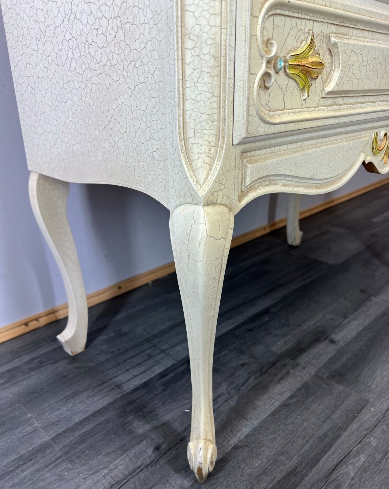 Chest Of Drawers Vintage French Shabby Chic Louis XIV Sideboard Cabinet Lot 3192 photo vinterior