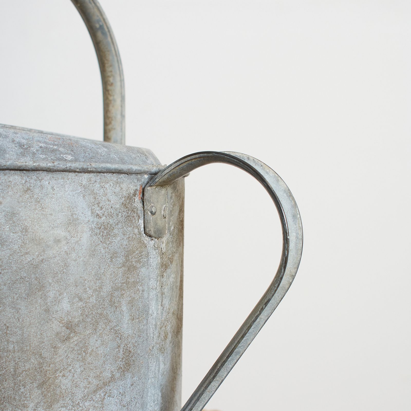 Antique Galvanised Watering Can – H photo buy