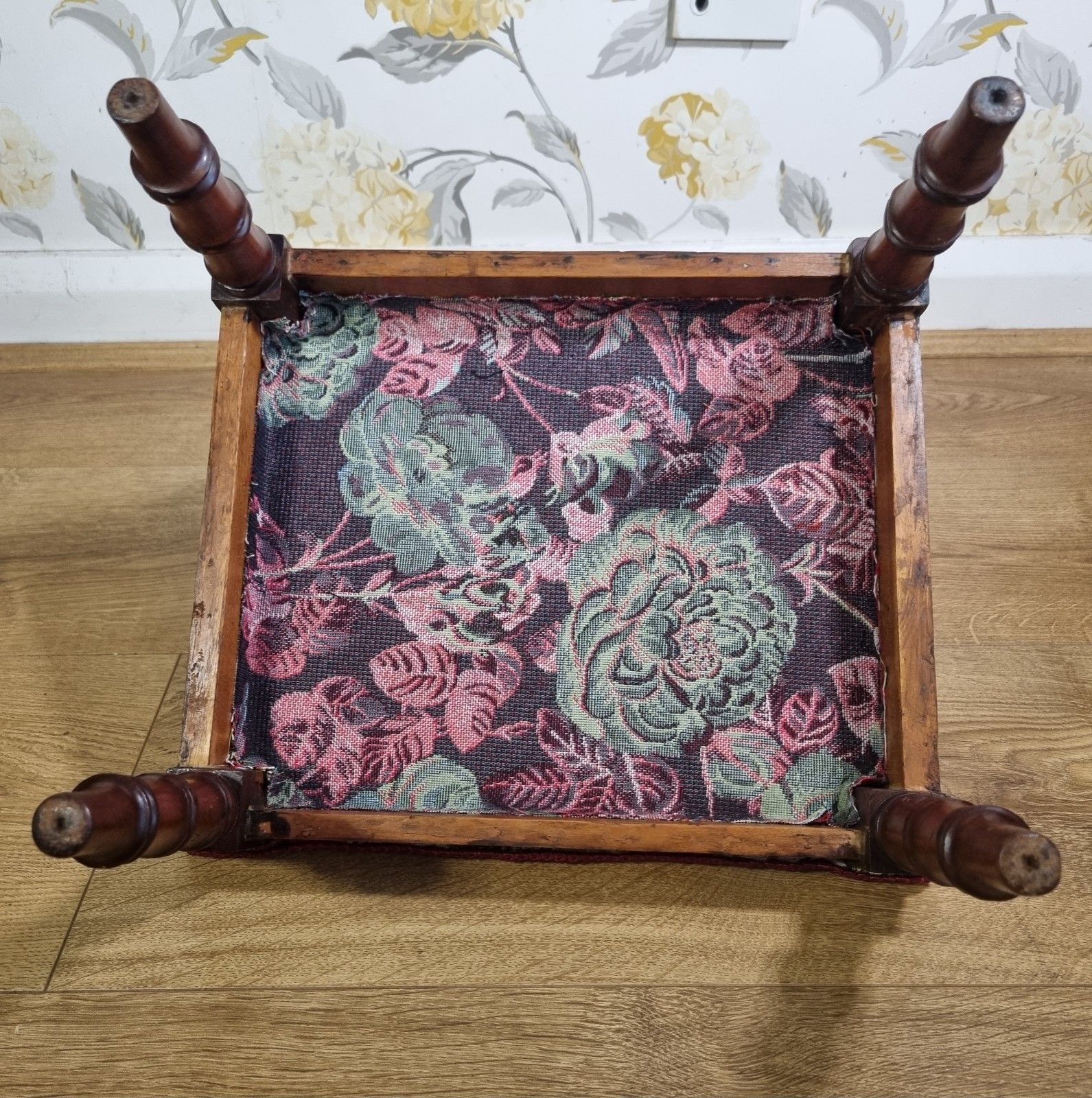photo for sale Small Antique French Faux Bamboo Wooden Chair Display Teddy Dolls Low Child Size