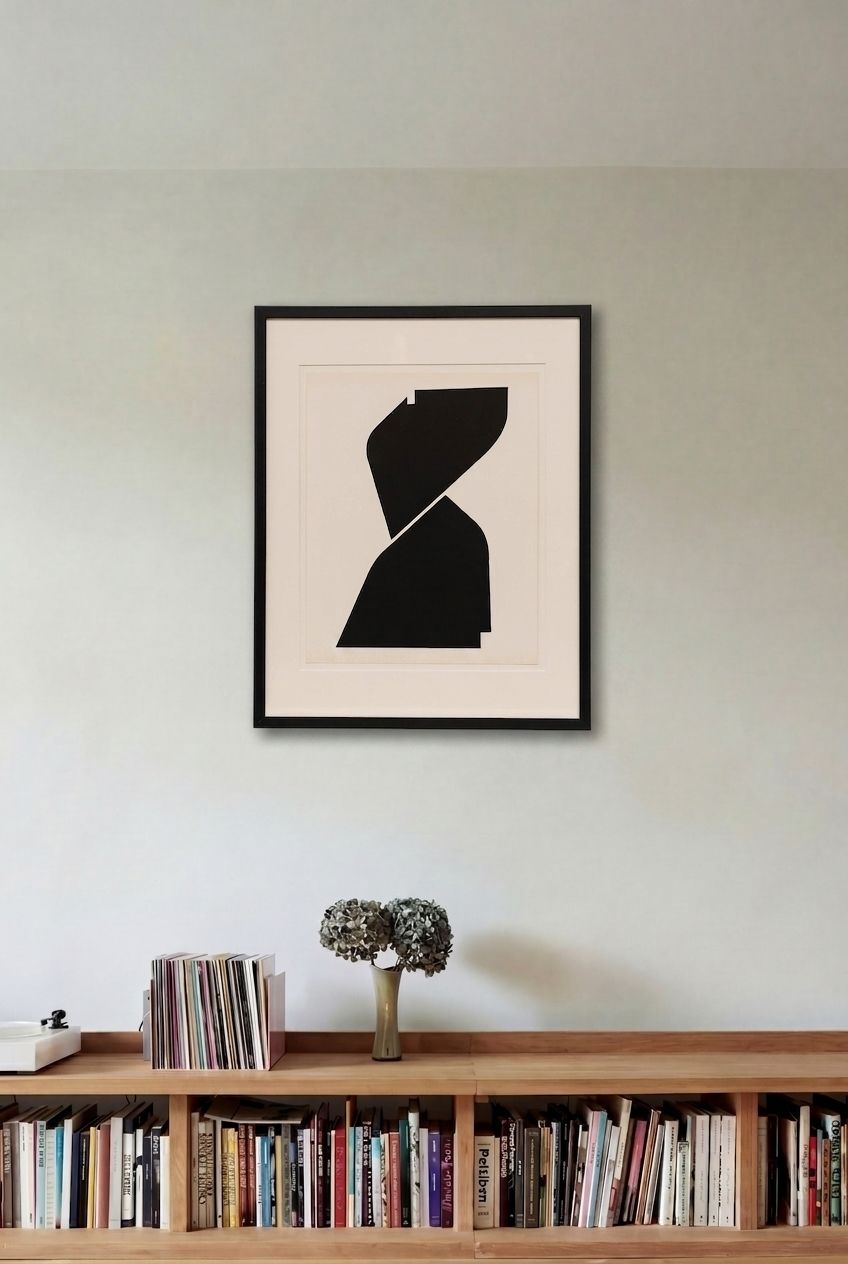 Victor Vasarely (1906 1997) Framed 1973 Lithograph, Abstraction I photo for sale