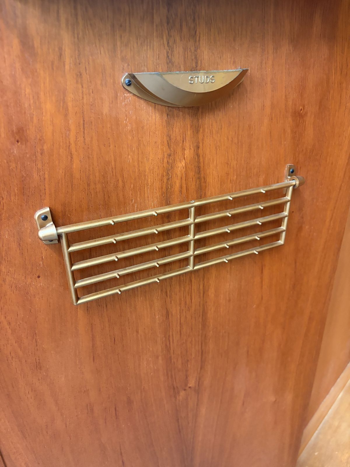 photo furniture Mid Century Retro Teak Gentleman’s Wardrobe By Remploy