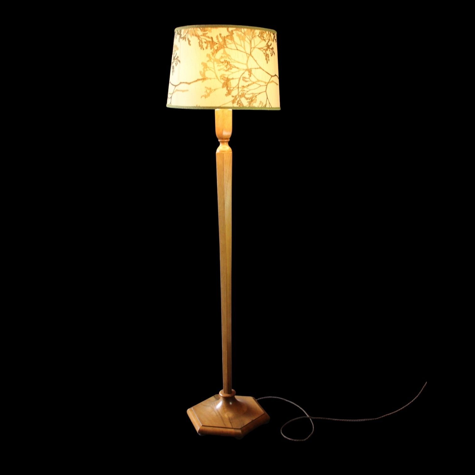 Heals Standard Floor Lamp In Walnut photo 695.0