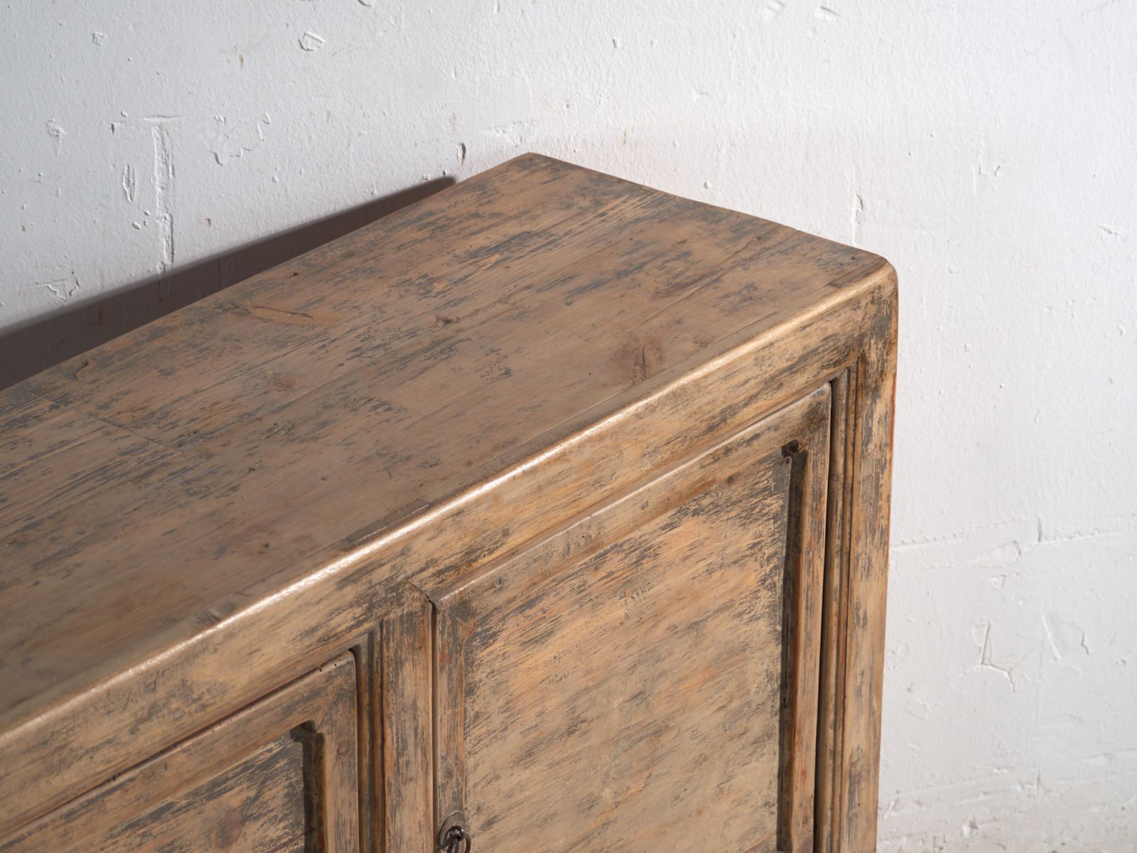 Antique Sideboard In Pine Wood – China, Circa 1930 photo for sale
