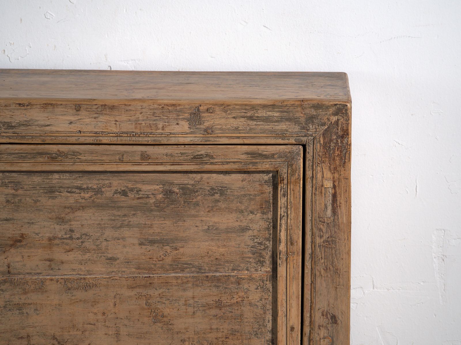 Antique Sideboard In Pine Wood – China, Circa 1930 photo vinterior