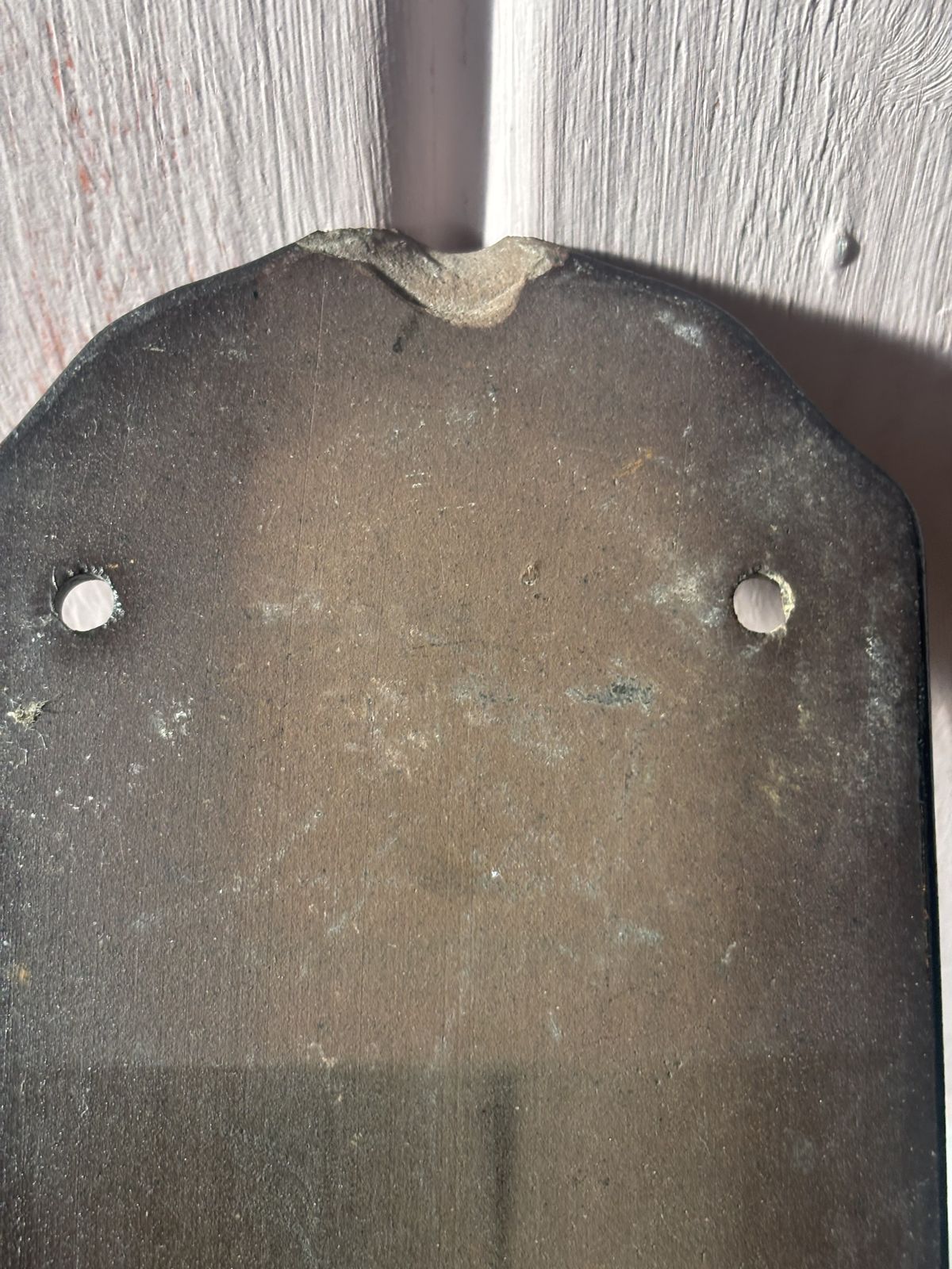 Home Decor Antique 1920s Art Deco Finger Plates: Black Porcelain With Gold Line, Set Of 5 photo
