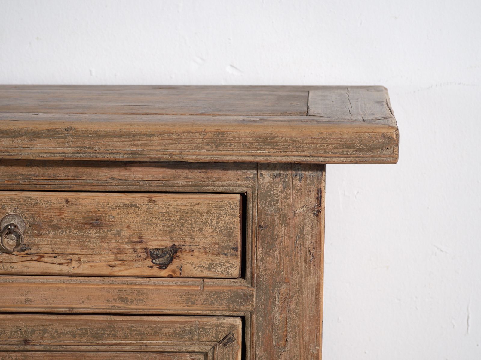Antique Sideboard In Elm Wood – China, Circa 1930 photo vintage