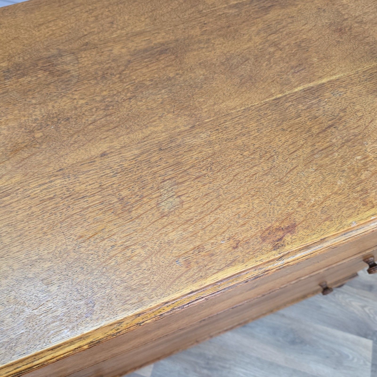 Vintage Chest Of Drawers Oak Veneer Vesper Furniture Mid Century Retro Mcm photo vintage