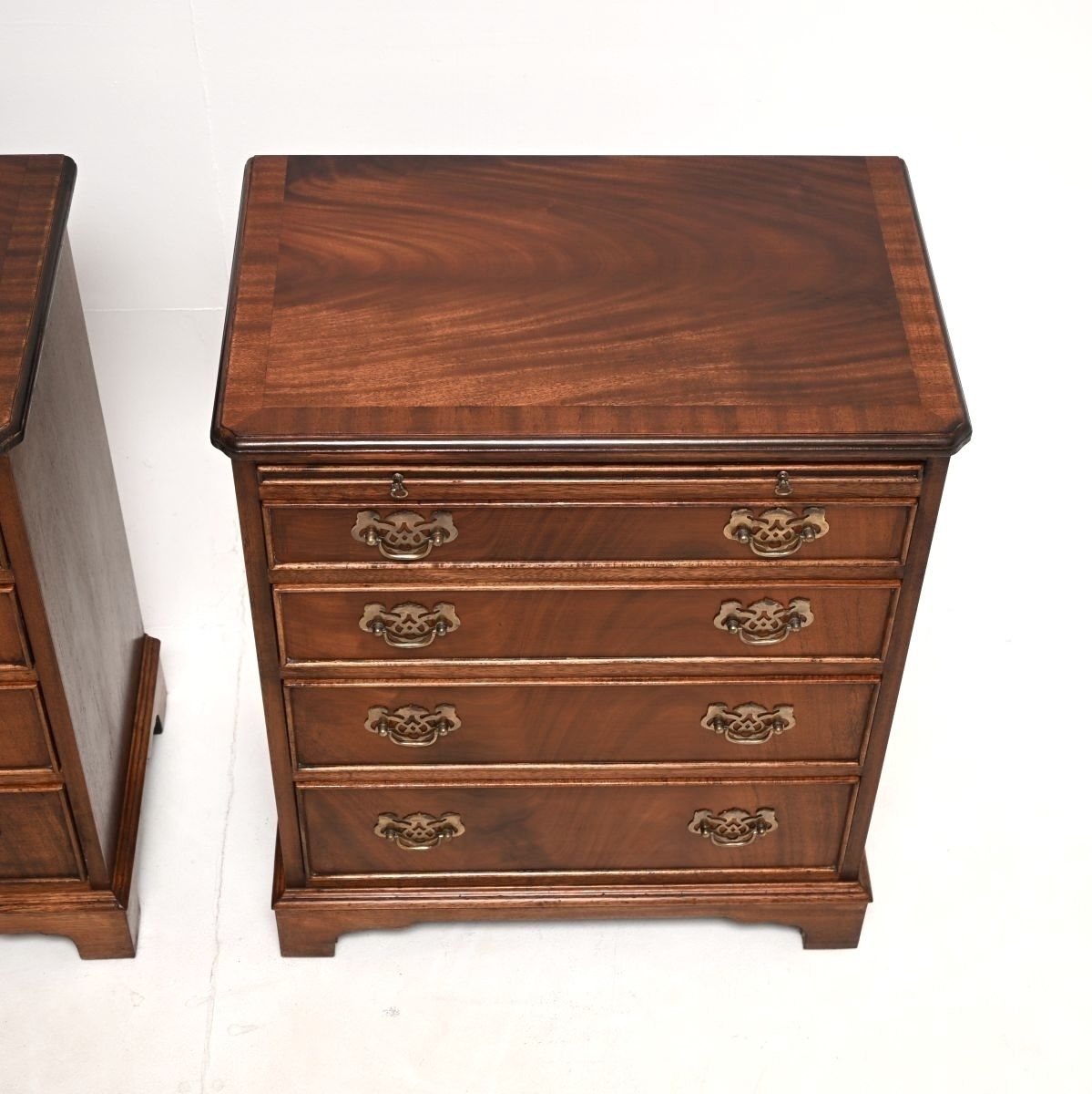 Pair Of Antique Mahogany Chests Of Drawers photo vinterior