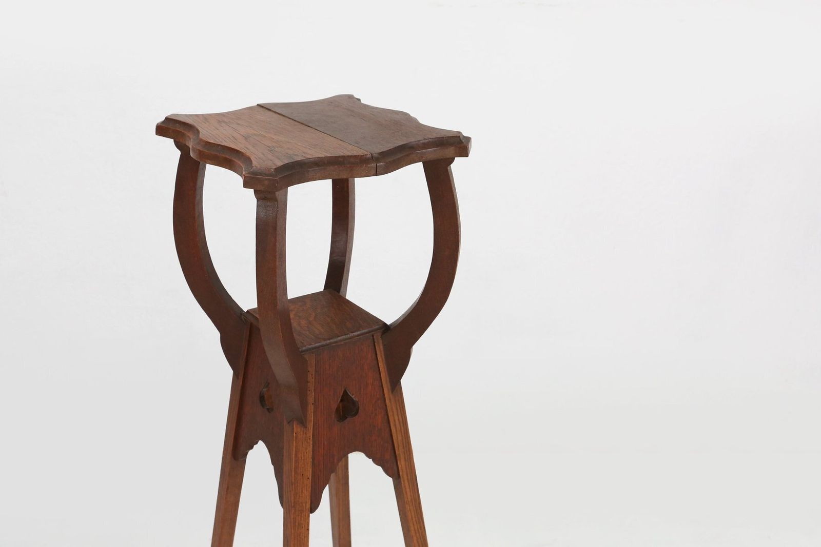 Art Deco Console Table In Oak, France, 1940s photo for sale