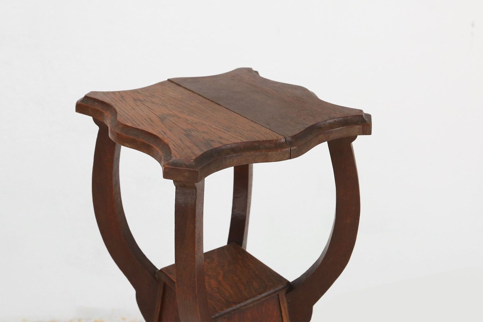 Art Deco Console Table In Oak, France, 1940s photo vinterior