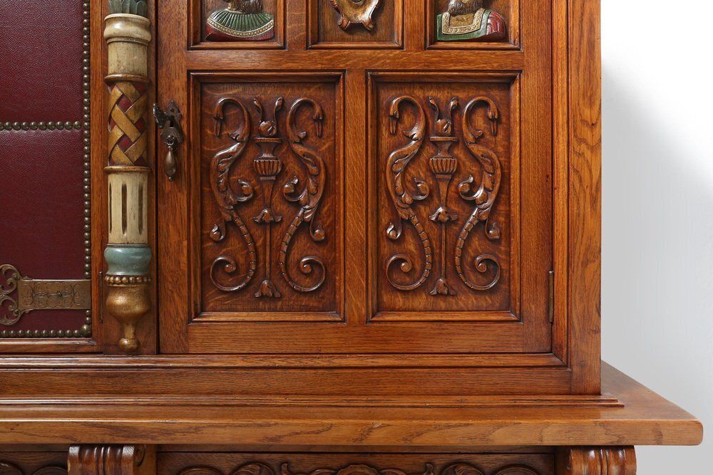 20th Century Baroque Carved Sideboard, Spain, 1950 photo 7864.0