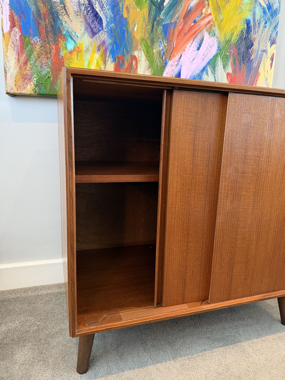 Mid Century G Plan Form Five Teak Cabinet photo Furniture