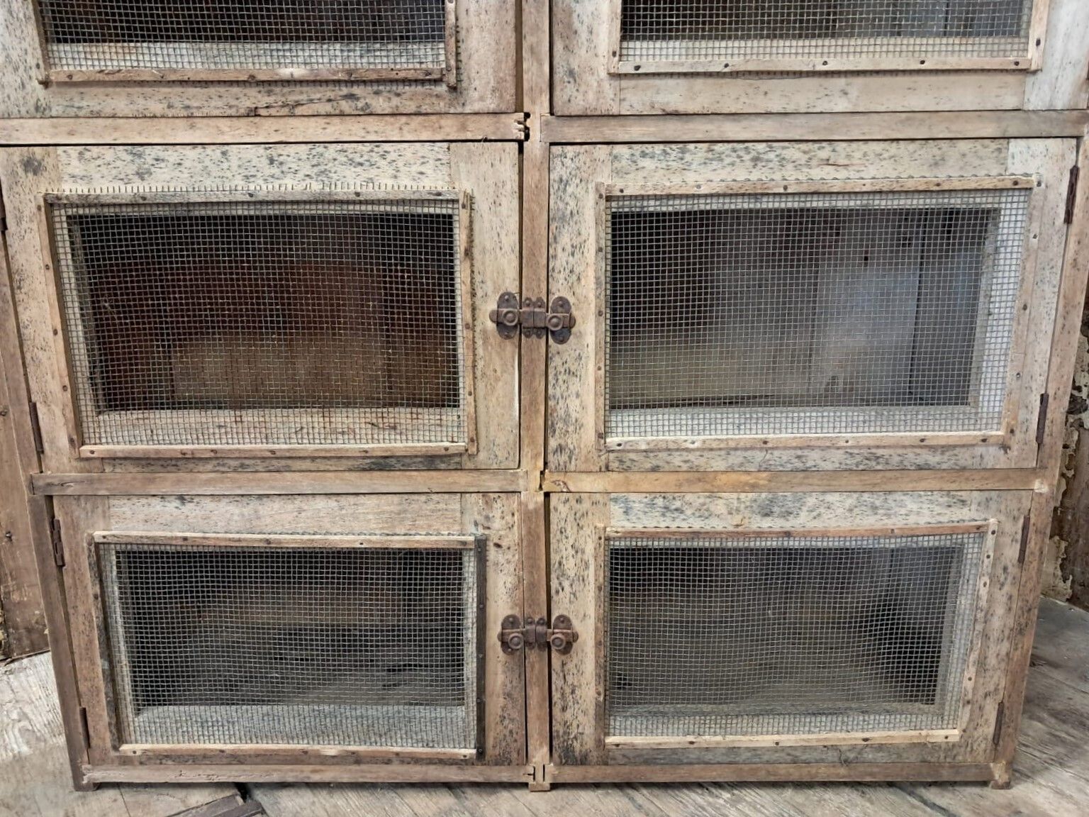 Rustic Chicken Coop Cupboard photo Furniture