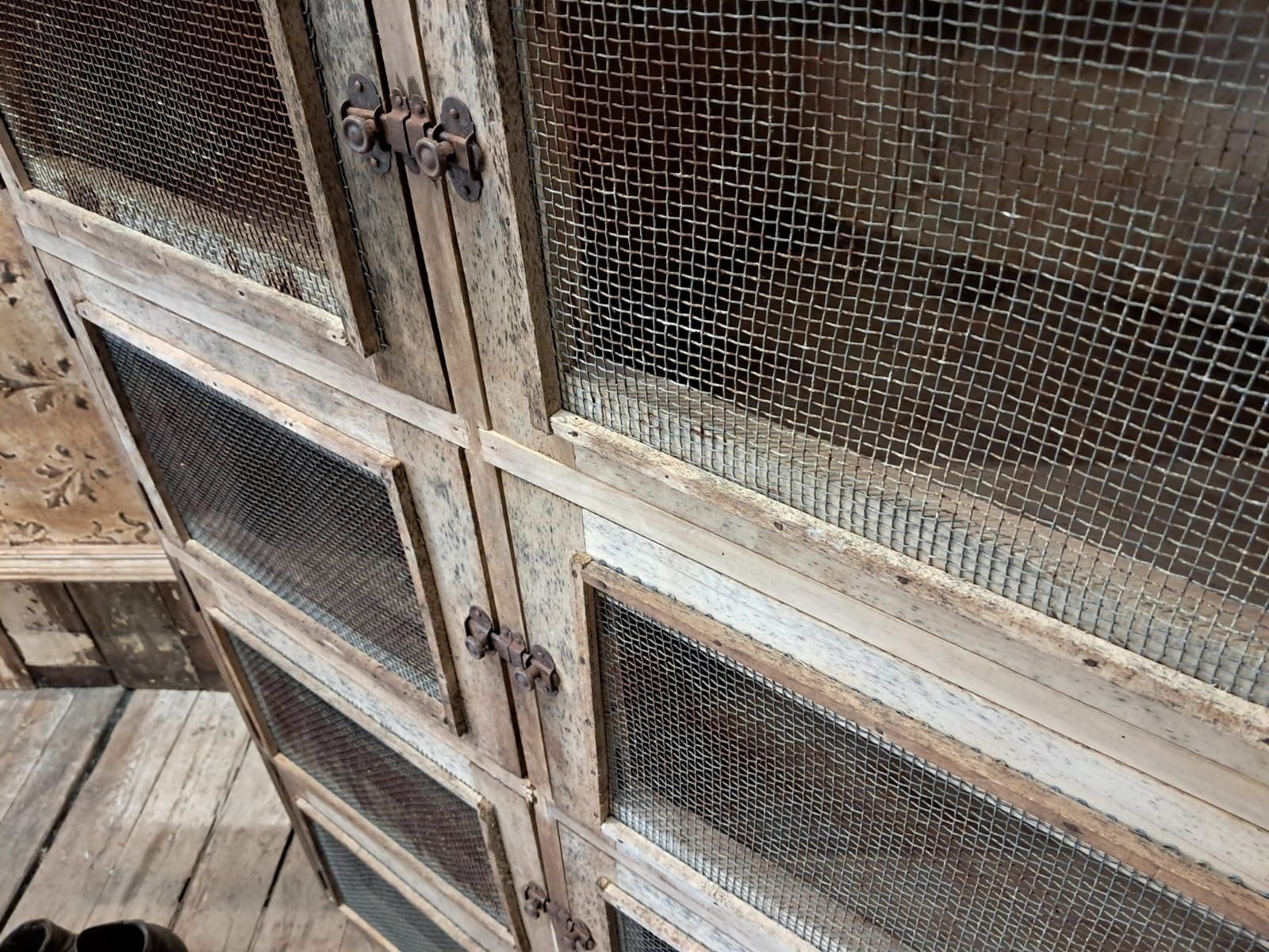 photo furniture Rustic Chicken Coop Cupboard