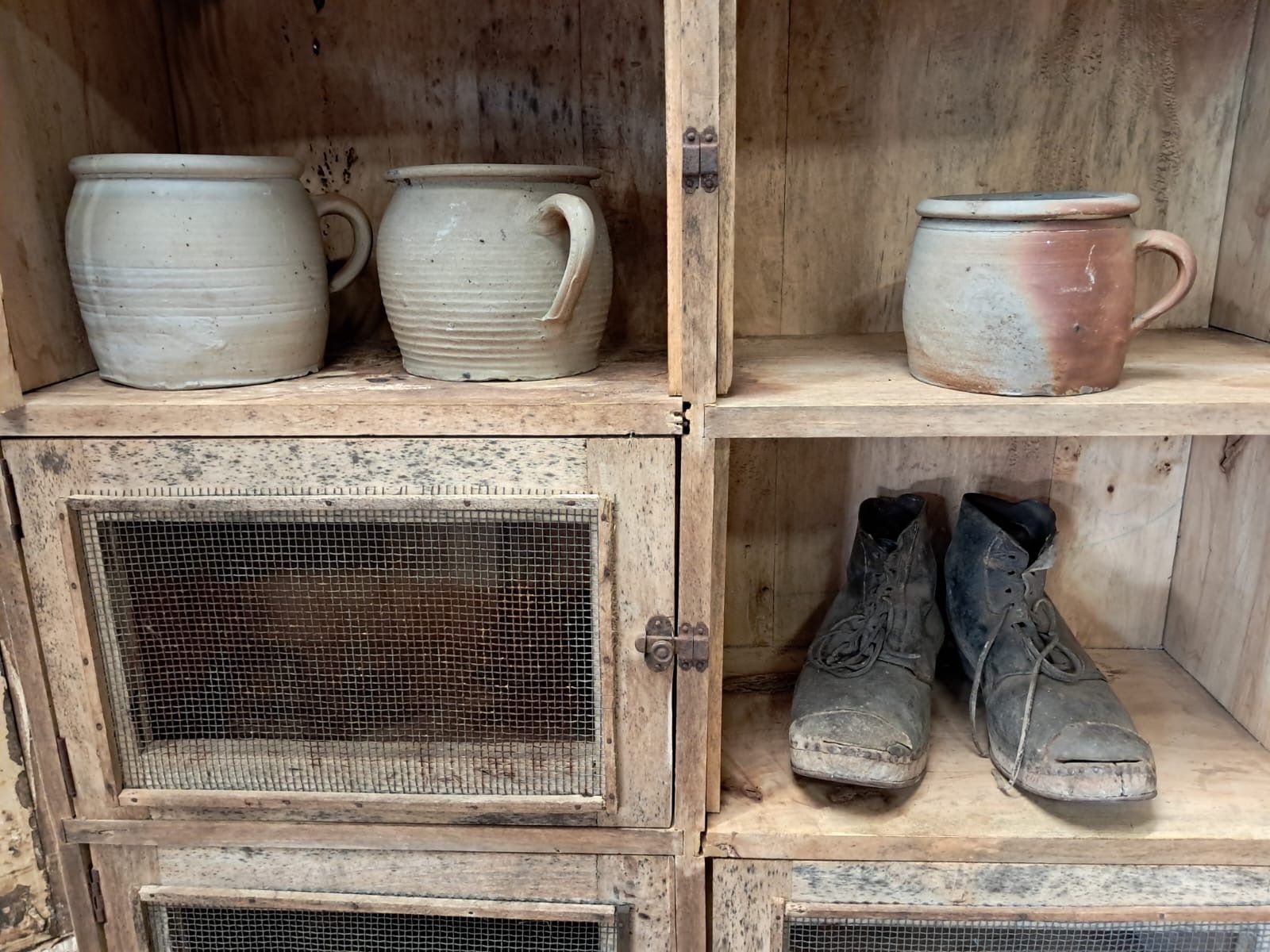 485.0 Rustic Chicken Coop Cupboard photo