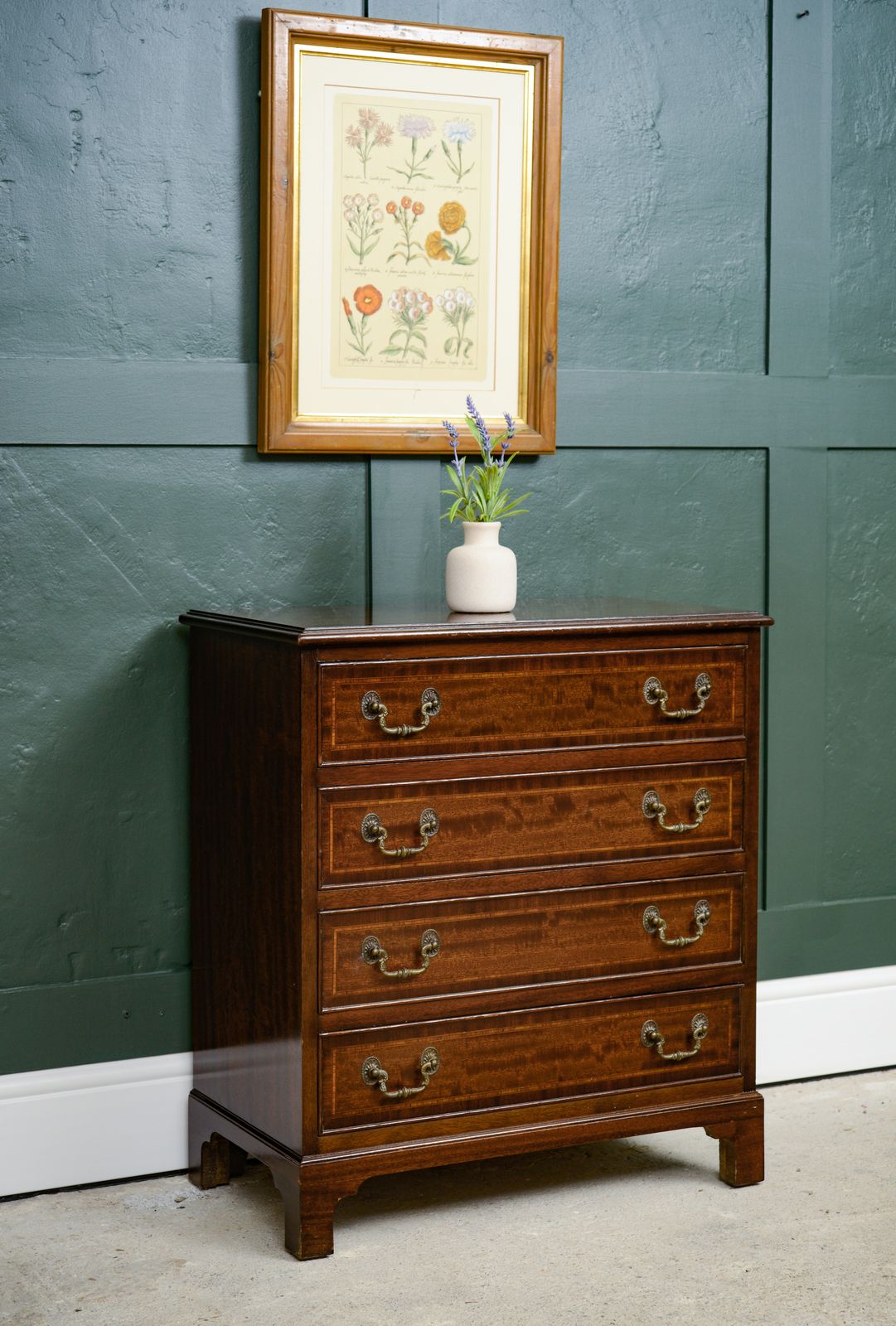 Small Regency Style Chest Of Drawers   Mahogany   Georgian Style