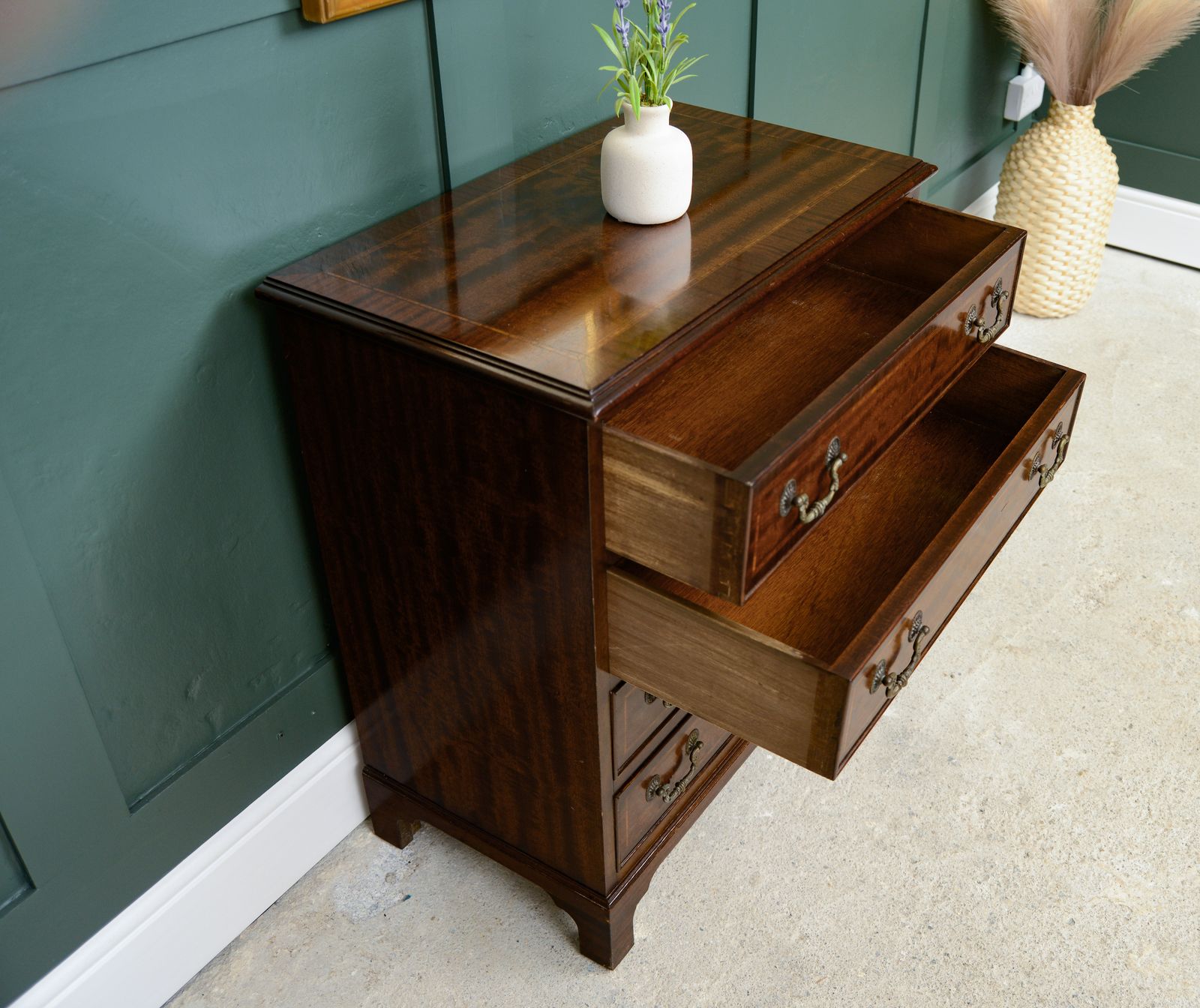 photo furniture Small Regency Style Chest Of Drawers   Mahogany   Georgian Style