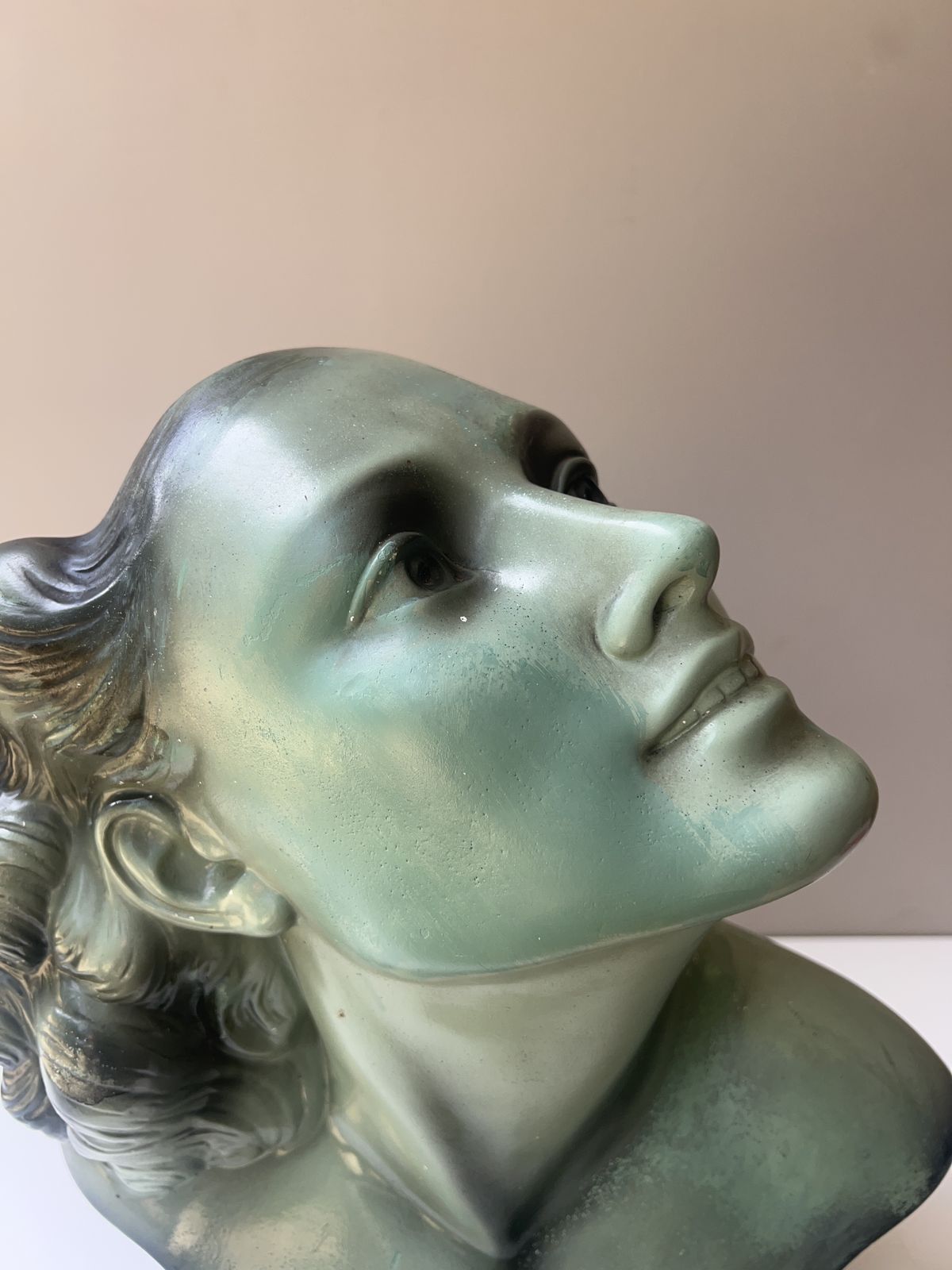 Large Art Deco Déposé Female Bust photo furniture