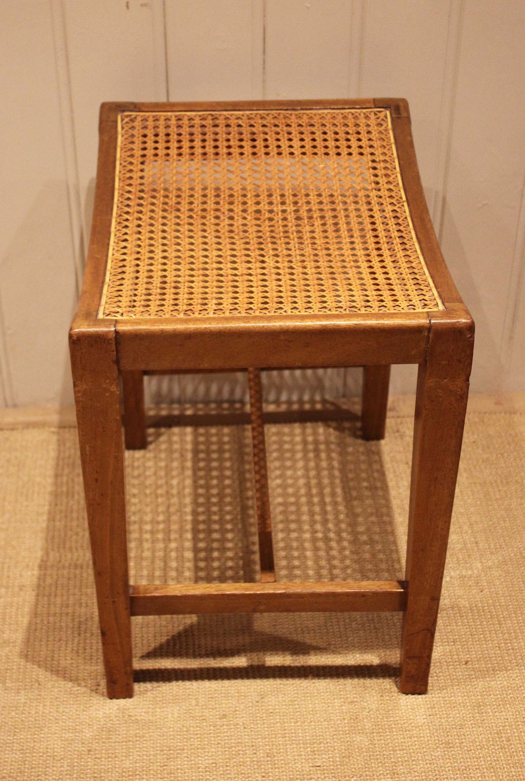 Beech Wood Cane Seated Stool photo buy