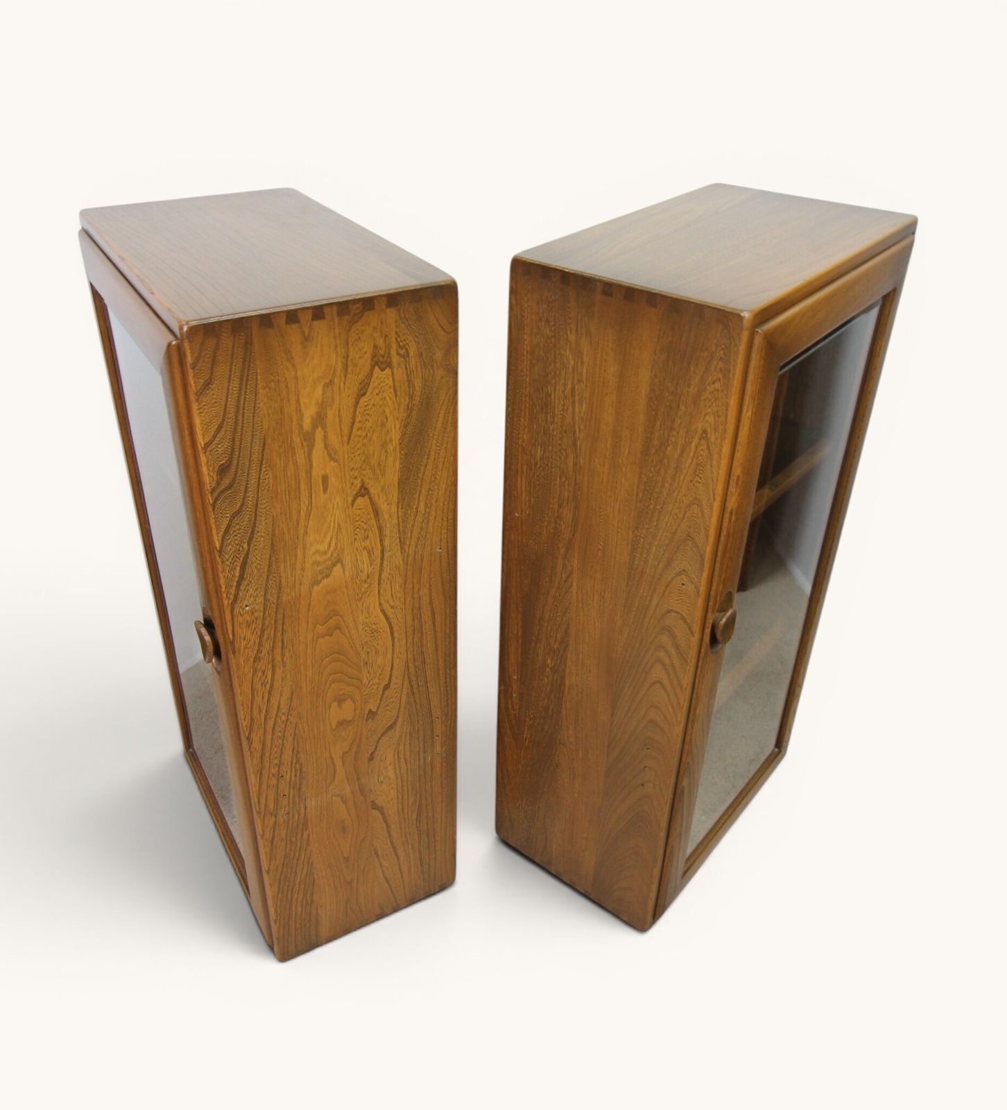 Set Of 2 Ercol 819 Golden Dawn Small Cabinets photo buy