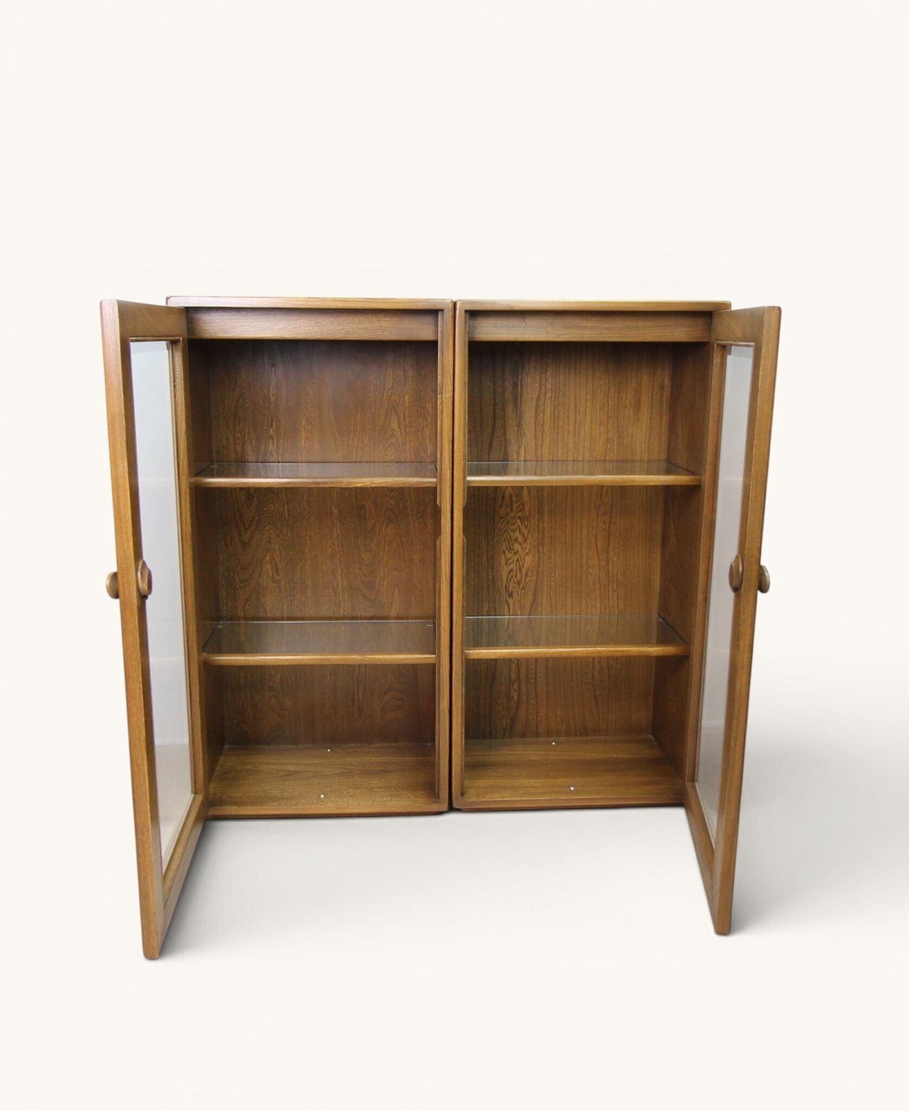 Set Of 2 Ercol 819 Golden Dawn Small Cabinets photo Furniture