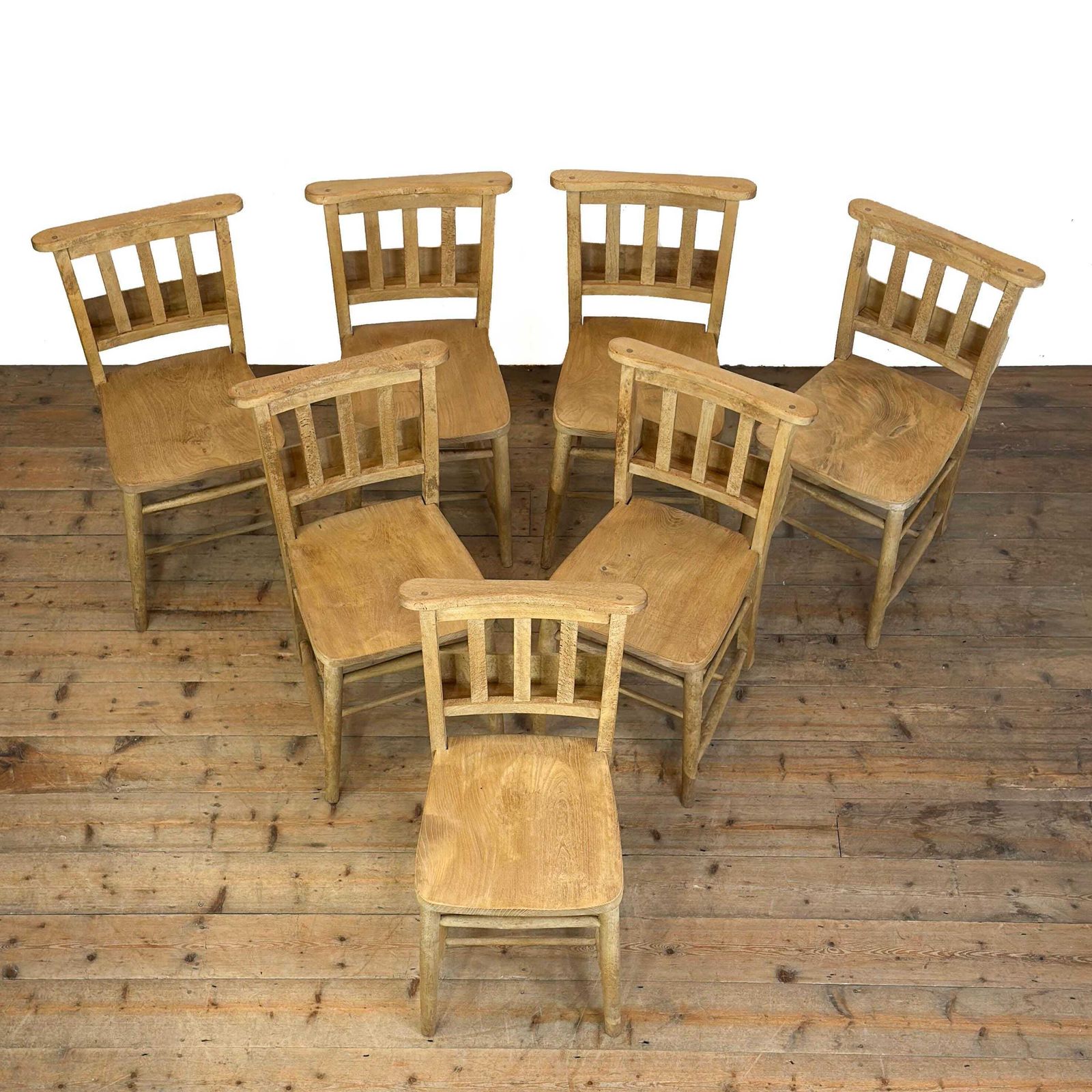 Antique Set Of Seven Chapel Chairs | Set Of Dining Chairs | Antique Seating | Antique Chairs | Antique Furniture photo furniture