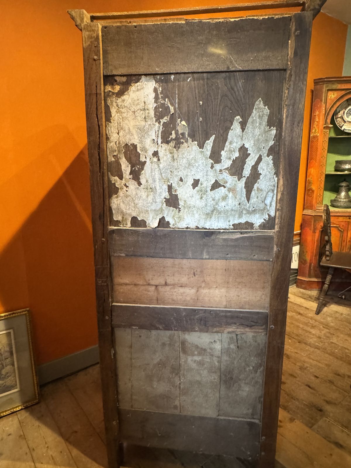 Antique French Single Door Louis XV Revival Armoire photo vintage