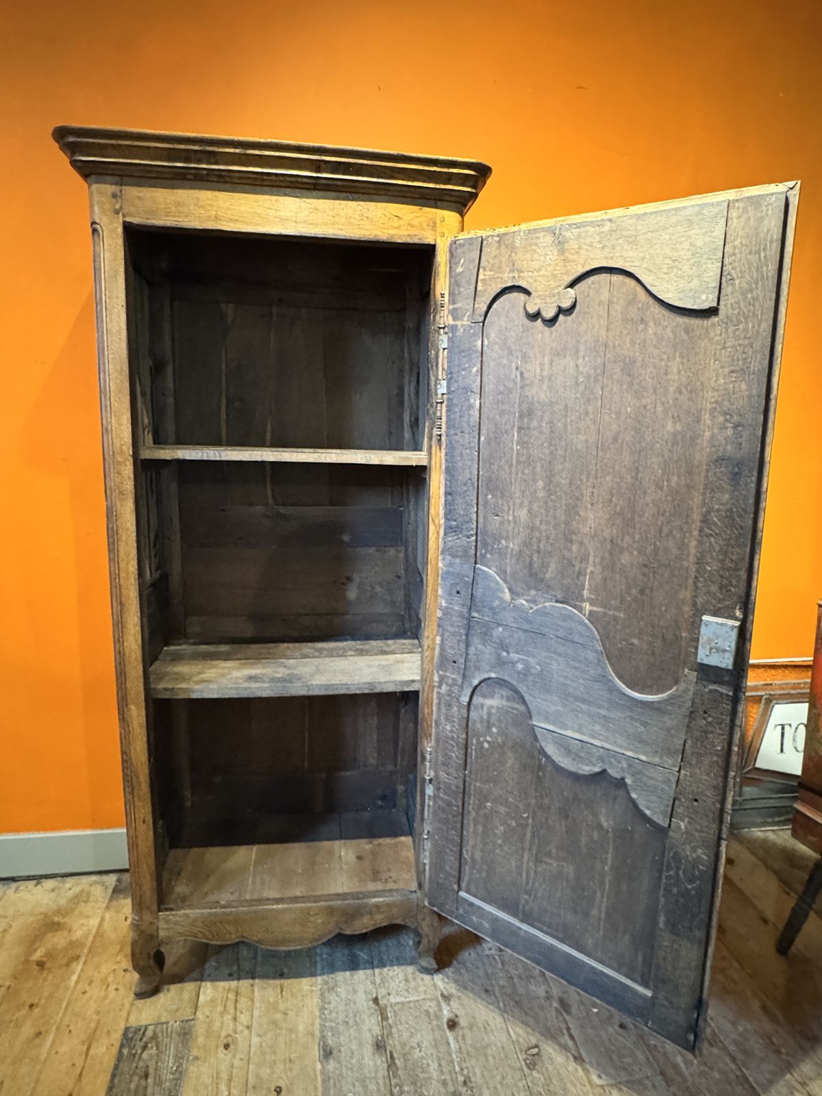 Antique French Single Door Louis XV Revival Armoire photo furniture