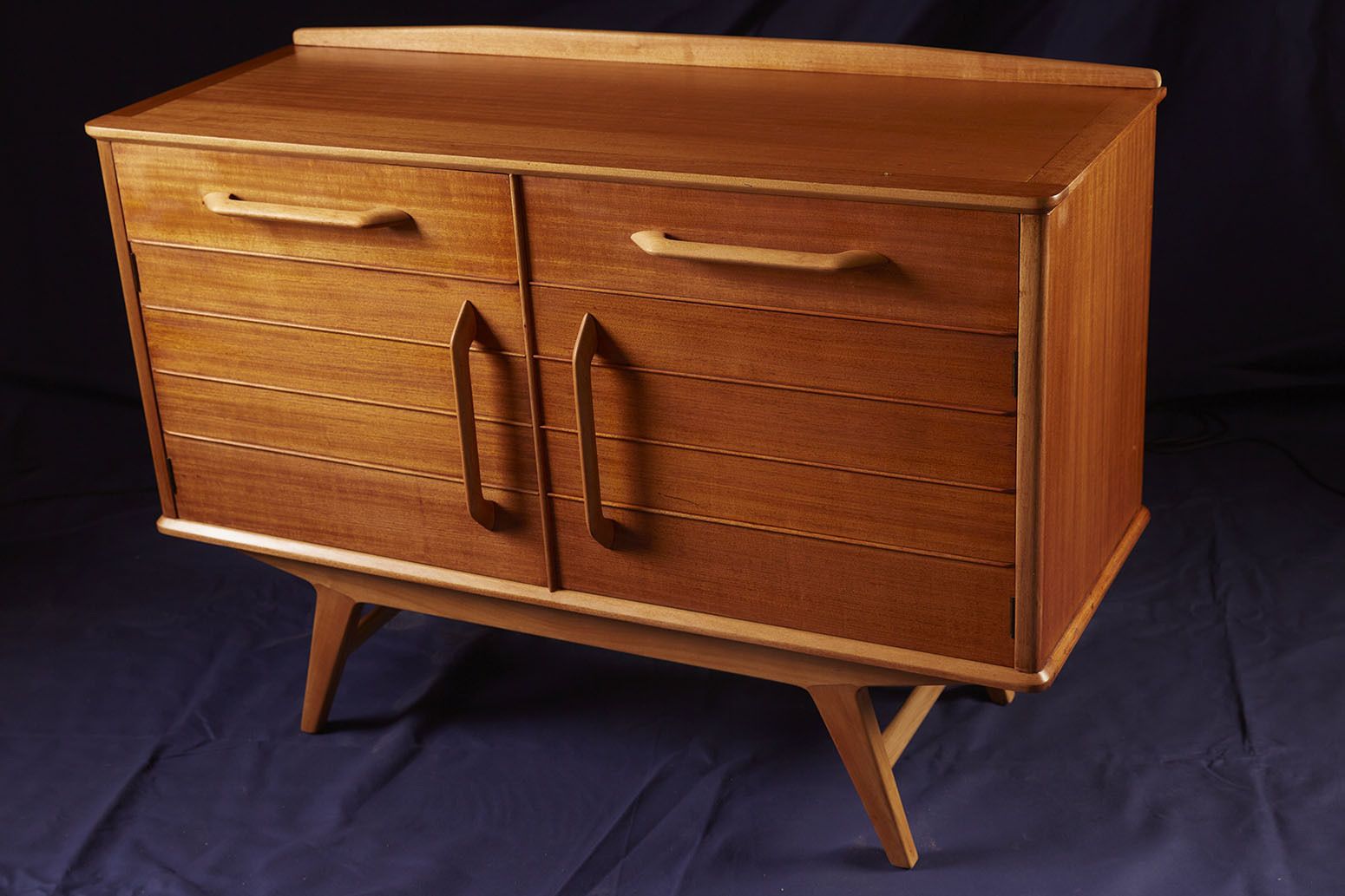 Rare Egomme Gplan Redford  Sideboard In Agba Wood 1951 photo furniture