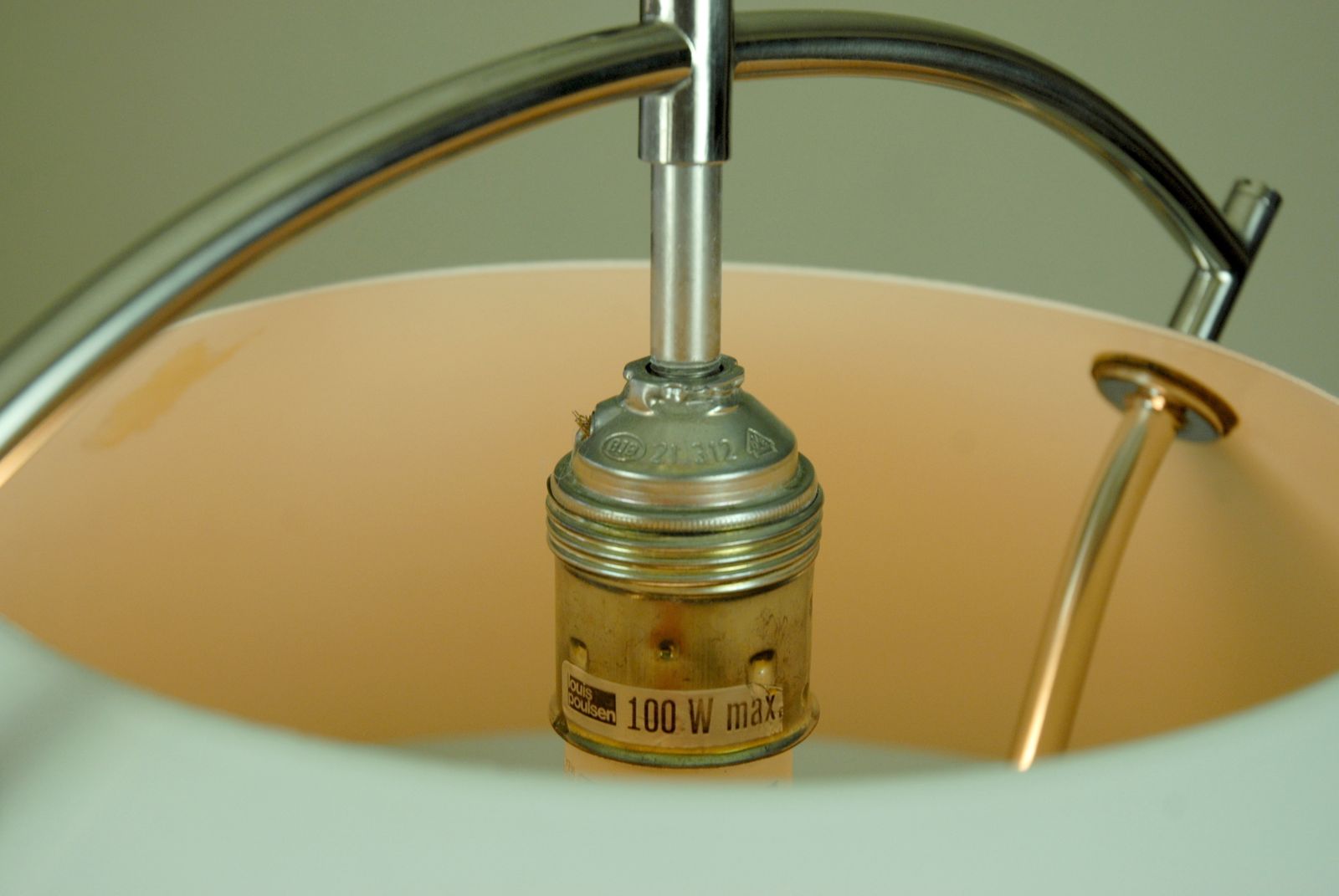 Lighting Vintage Jh 604 Pendant Lamp By Hans J Wegner For Louis Poulsen, 1970s photo